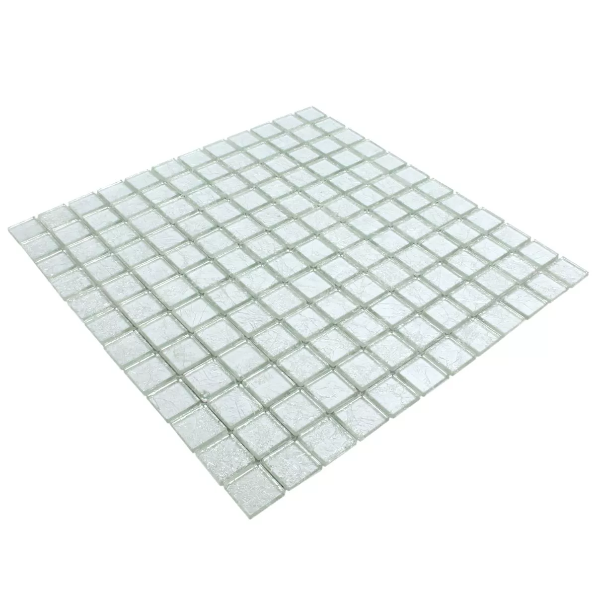 Mosaik Glas Lucca Silver 23x23x4mm