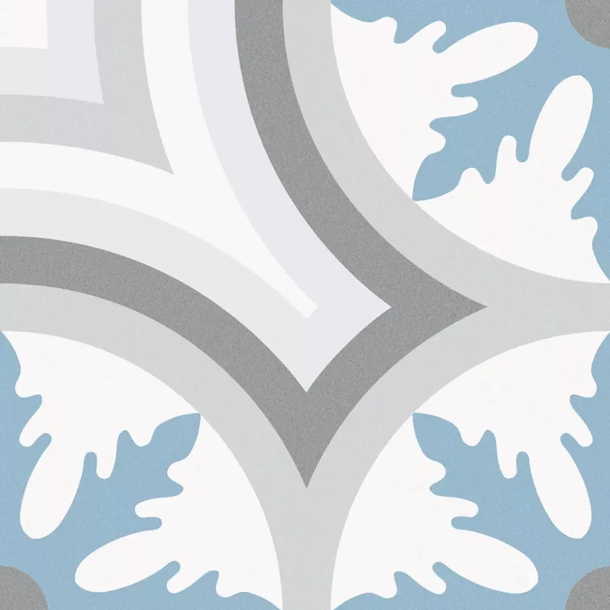 Atlantica Nomad Blå Vit Grå 25x25 cm