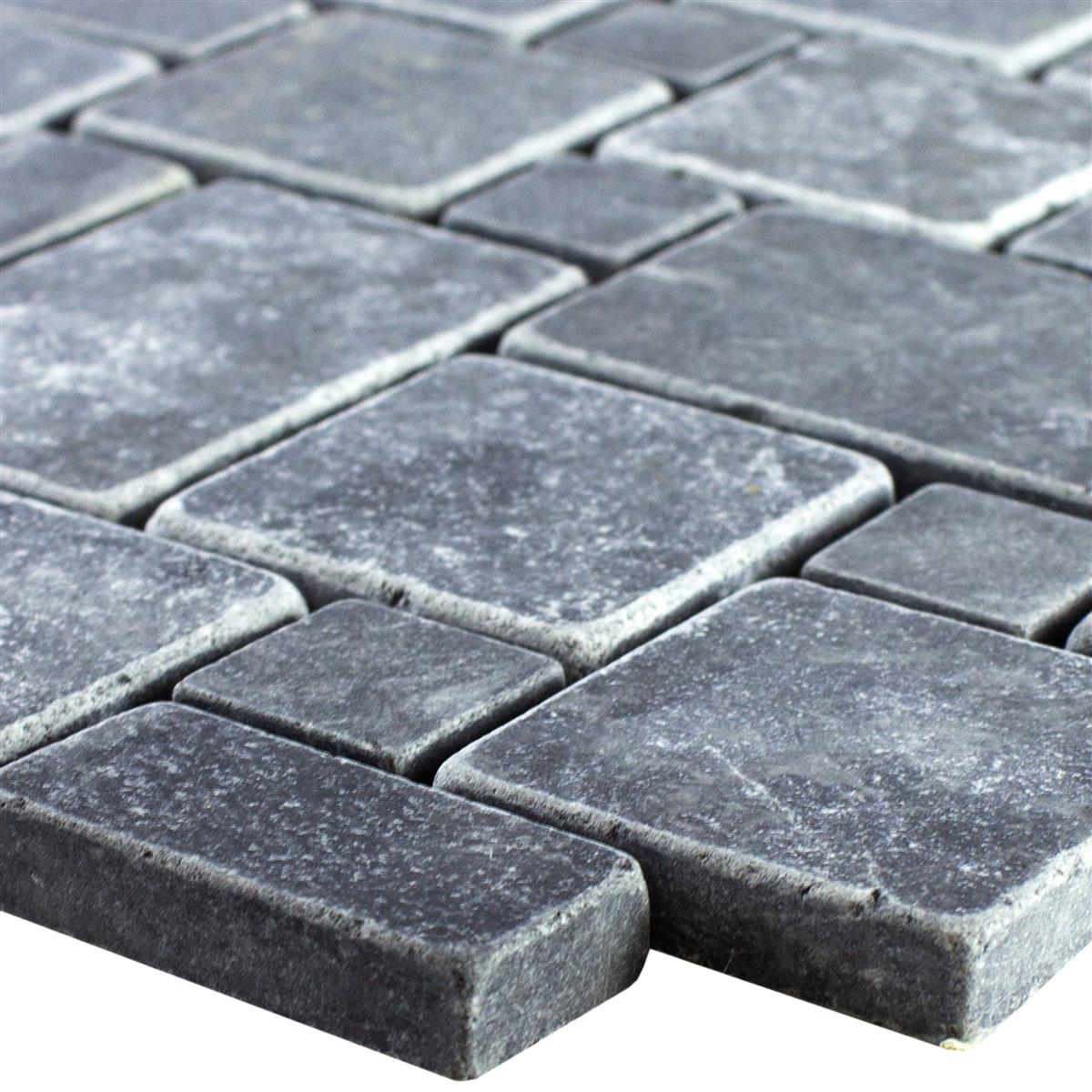 Natursten Marmor Mosaik Kilkenny Svart