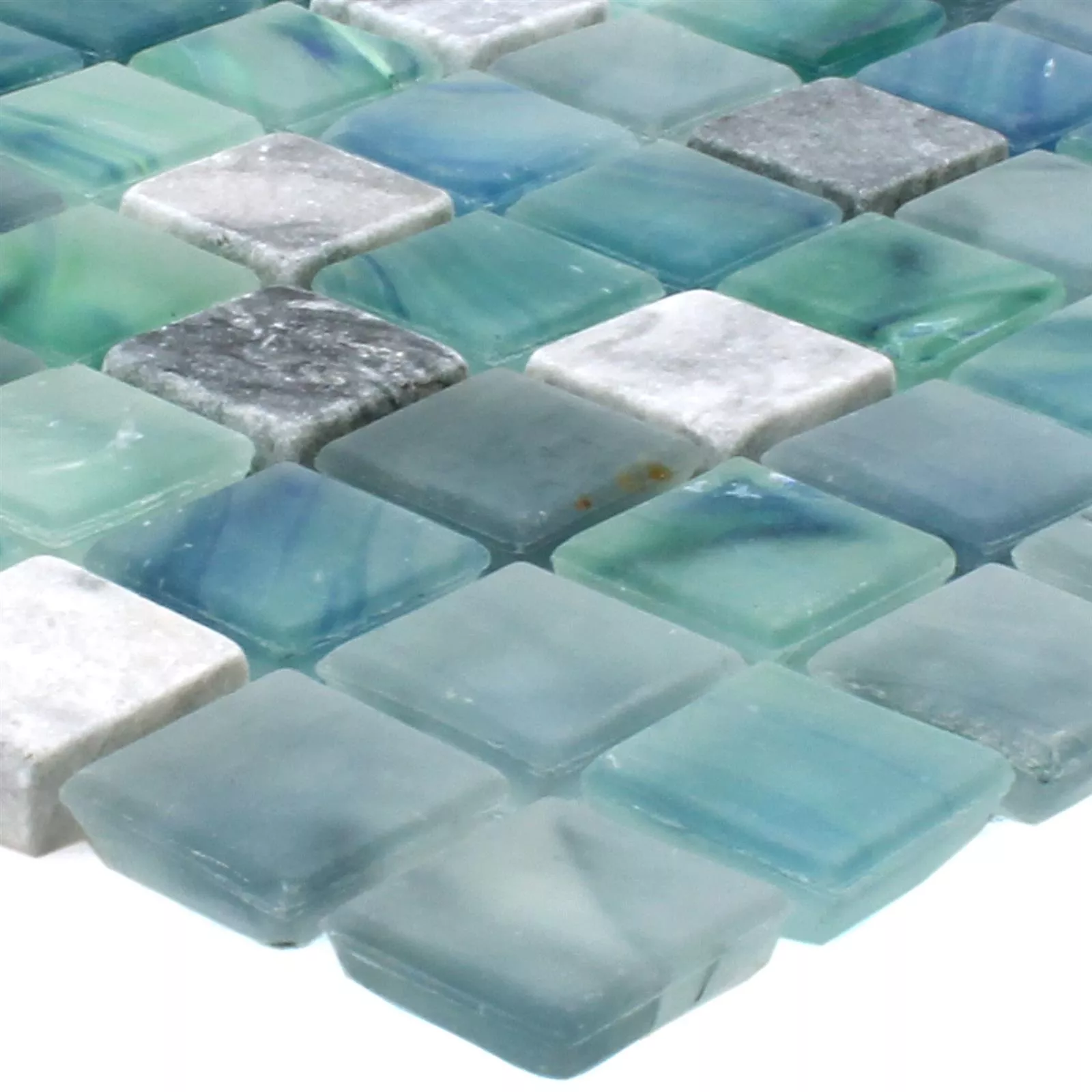 Mosaik Mayon Glas Marmor Mix SeeGrön