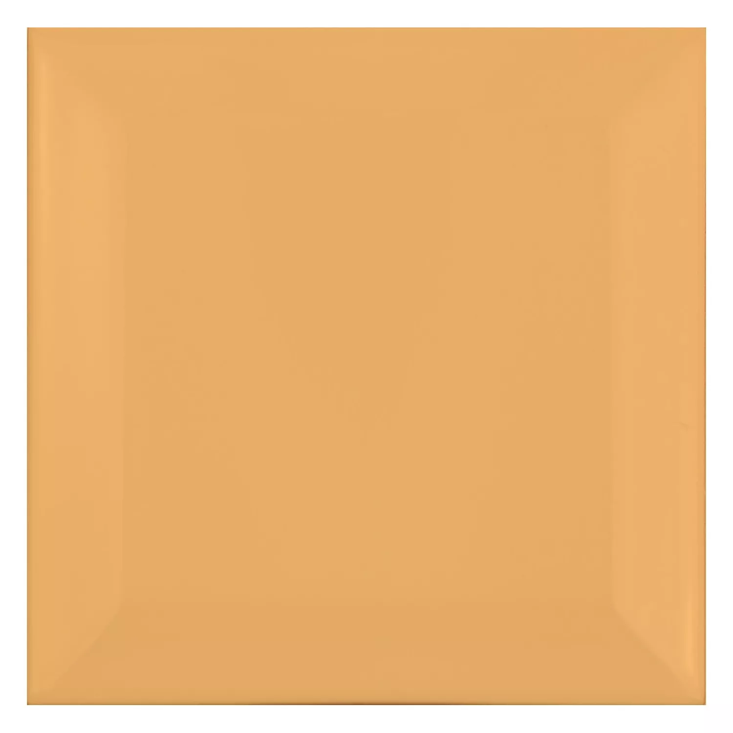 Metro kakel Gul Matt 10x10 cm Med Fasett Catarina Mostaza