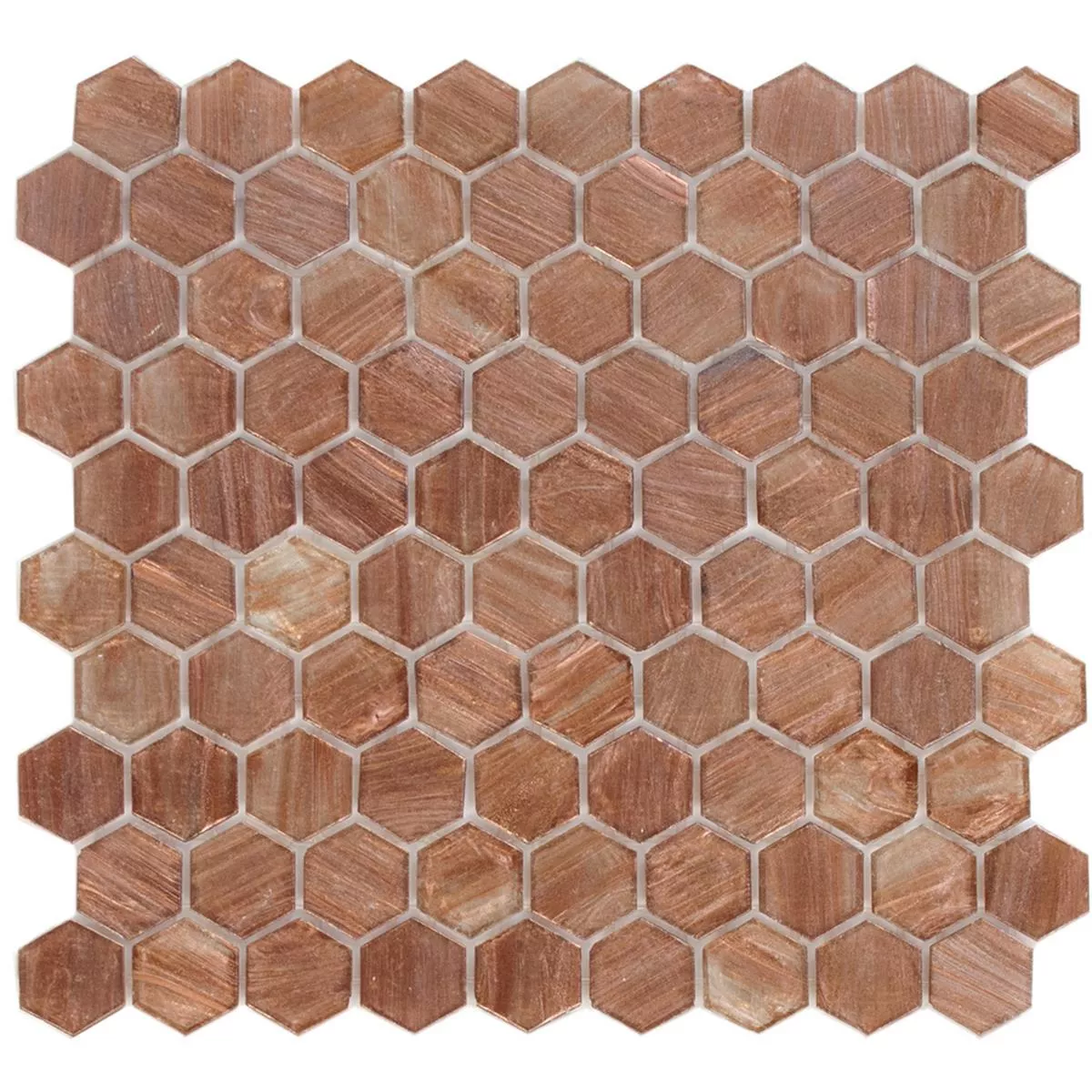 Trend-Vi Mosaik Glas Hexagon 222
