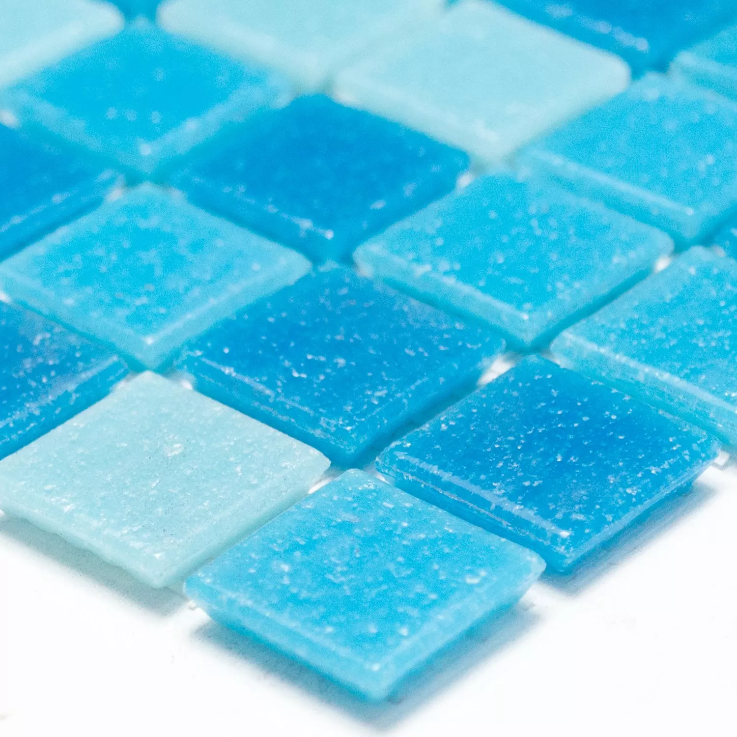 Glasmosaik Blå Mix Glasmosaik Blå Mix