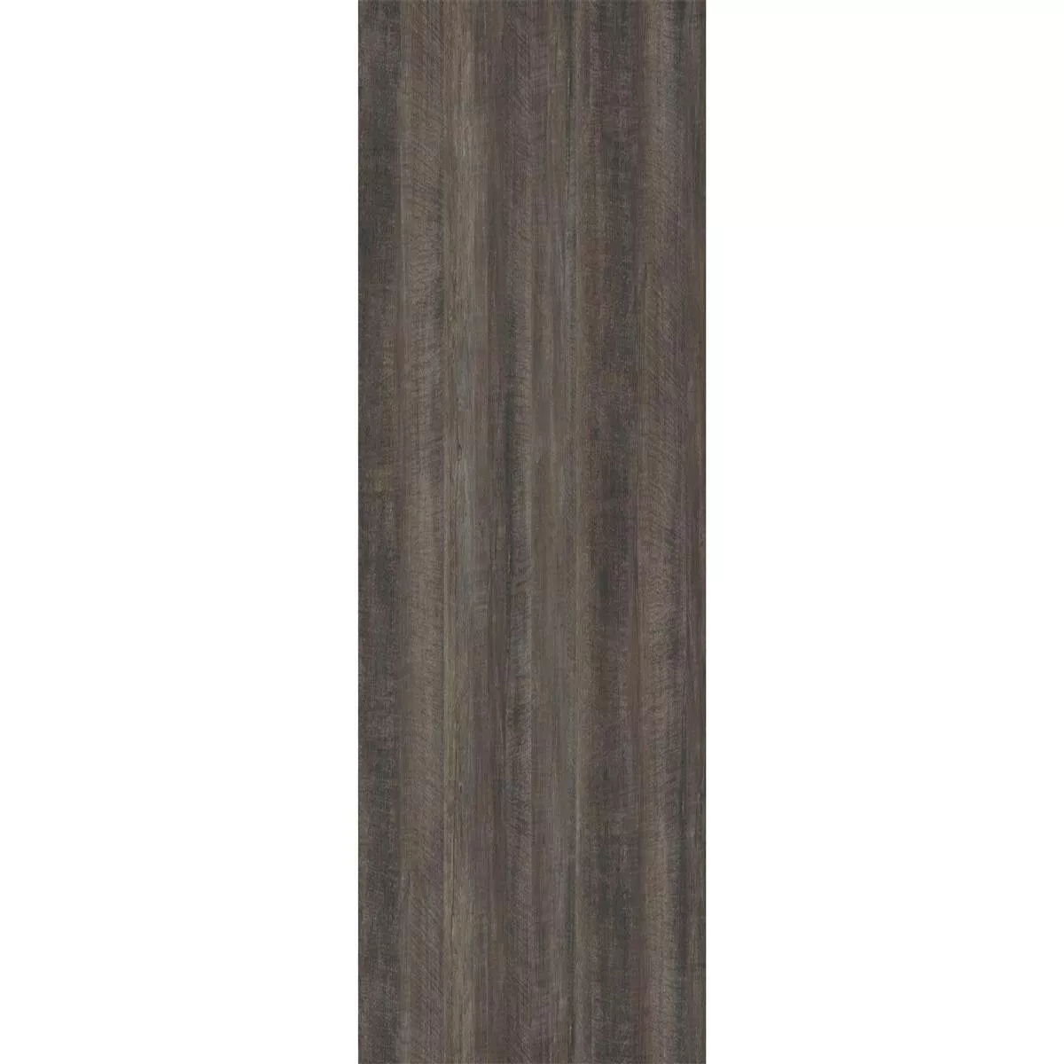 Vinyl Golvplattor Klicksystem Tripton Mörkbrun 17,2x121cm