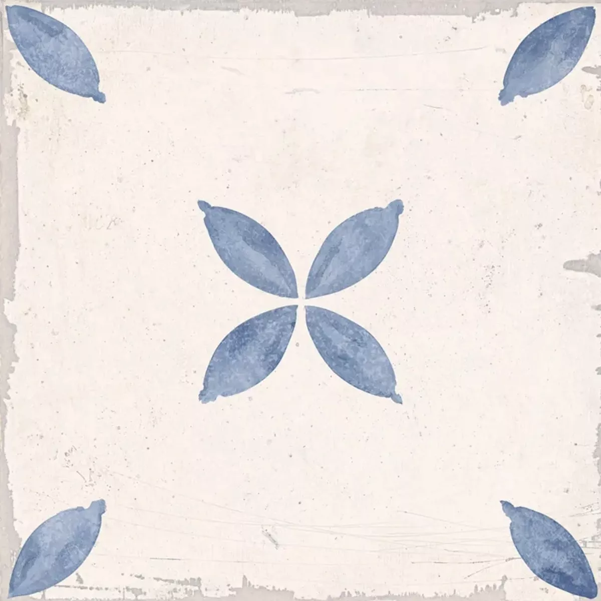 Pelin Blå Kräm 25x25 cm