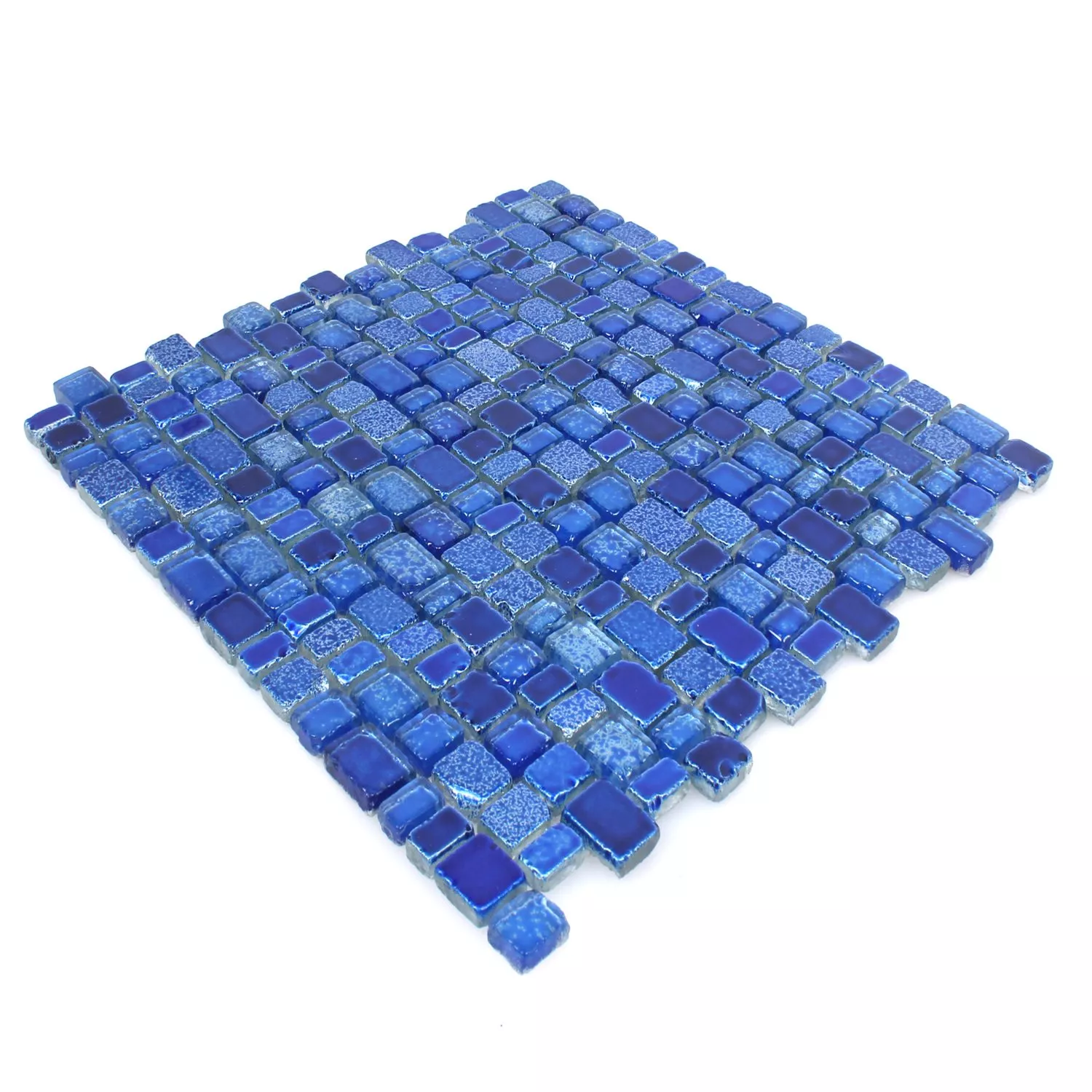 Prov Mosaik Glas Roxy Blå