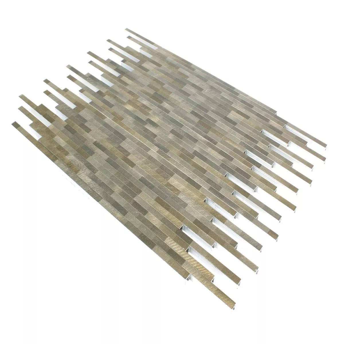 Prov Mosaik Aluminium Wishbone Brun Beige