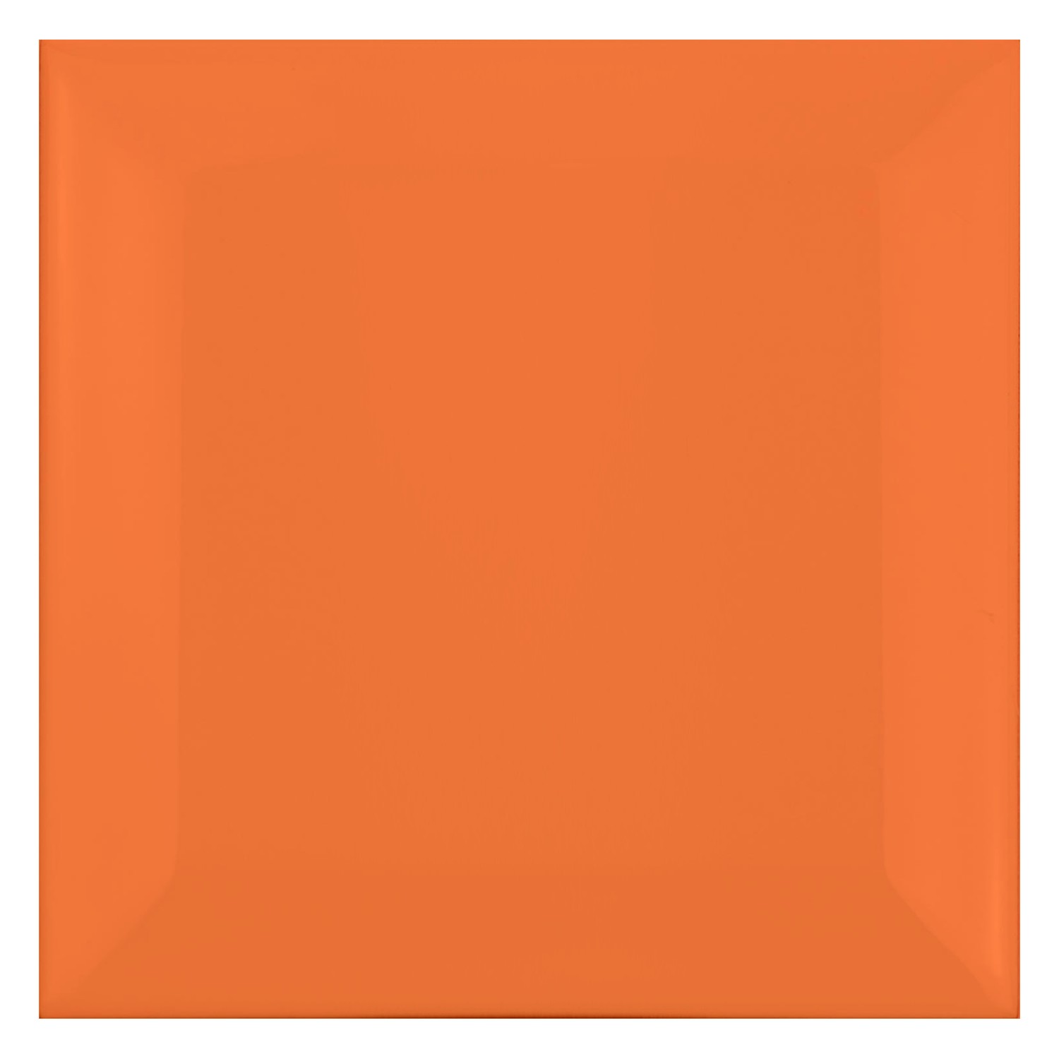 Metro kakel Apelsin Matt 10x10 cm Med Fasett Catarina Naranja
