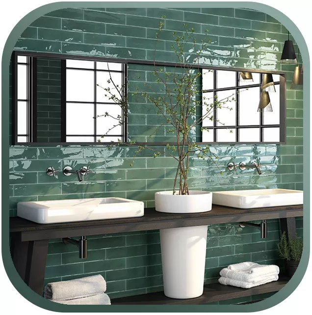 Glansiga plattor Glansiga plattor