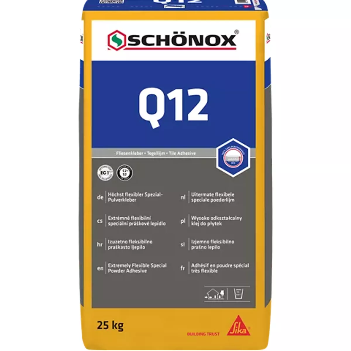 Kakellim Schönox Q12 specialpulverlim 25 kg