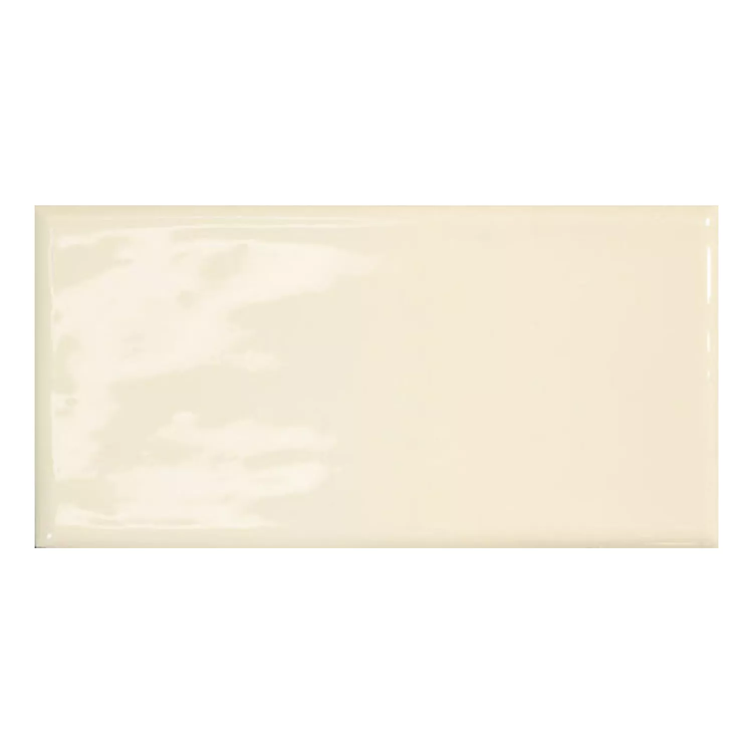 Calissi Beige Glänsande Rustik 7,5x15 cm Hueso