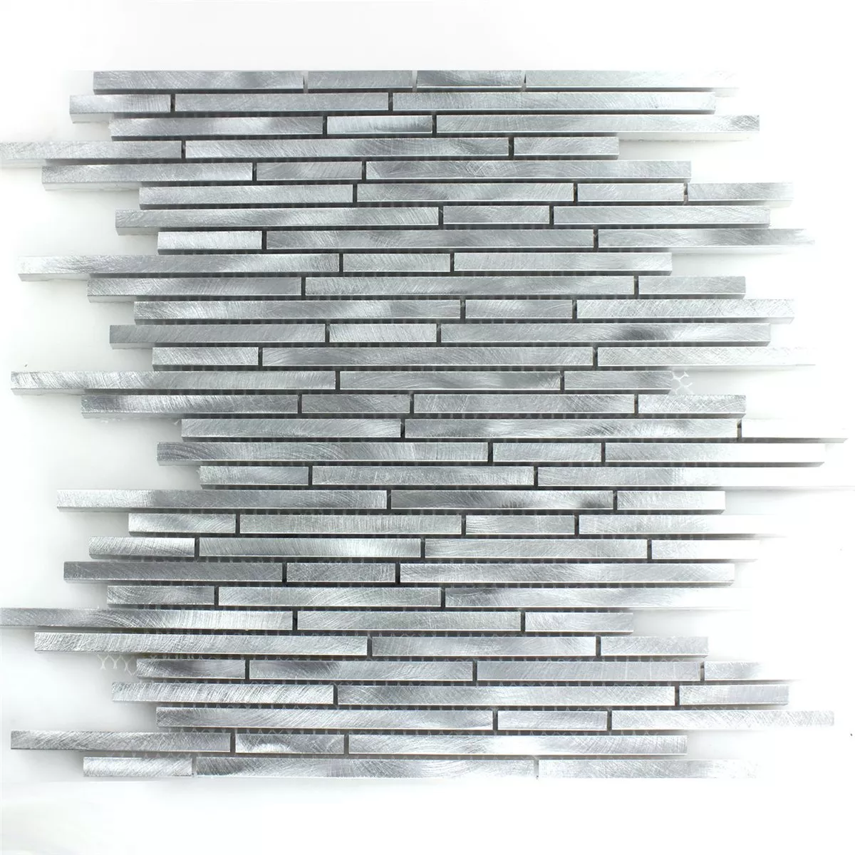 Mosaik Aluminium Silver Stripes