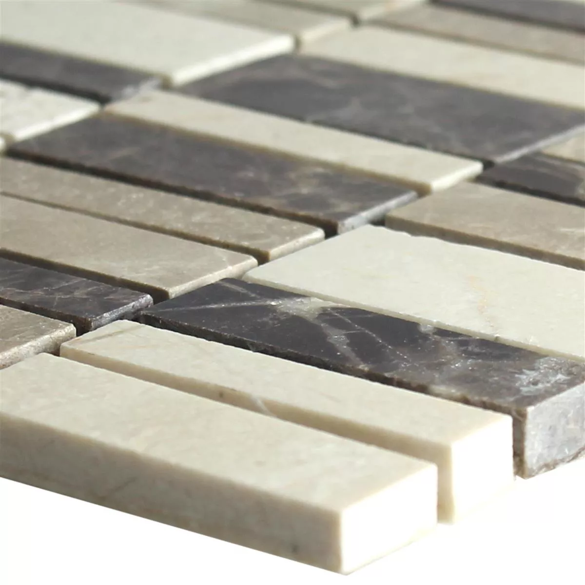 Marmor Mosaik Sunbury Brun Caramel Marmor Mosaik Sunbury Brun Caramel