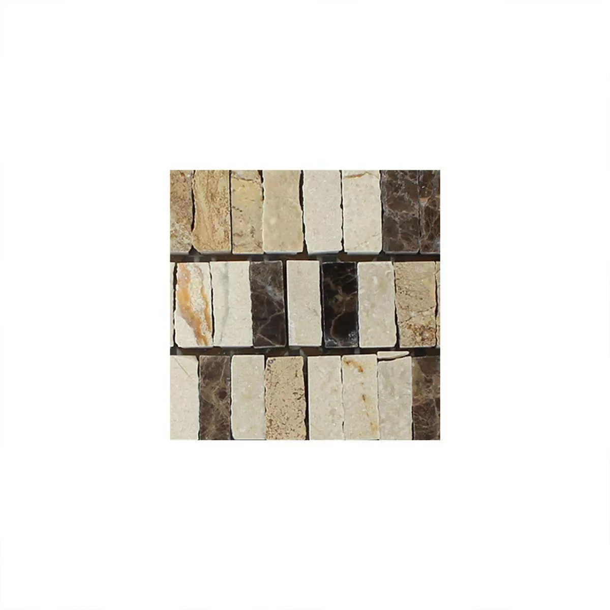 Prov Mosaik Zoltan Beige Crema Emperador Sticka