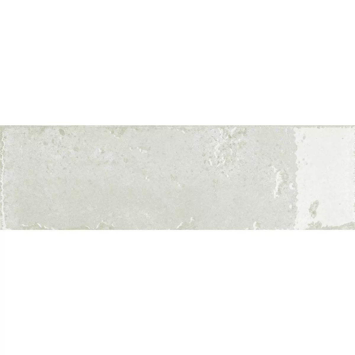 Kakel Lara Glänsande Korrugerad 10x30cm Vit Kakel Lara Glänsande Korrugerad 10x30cm Vit