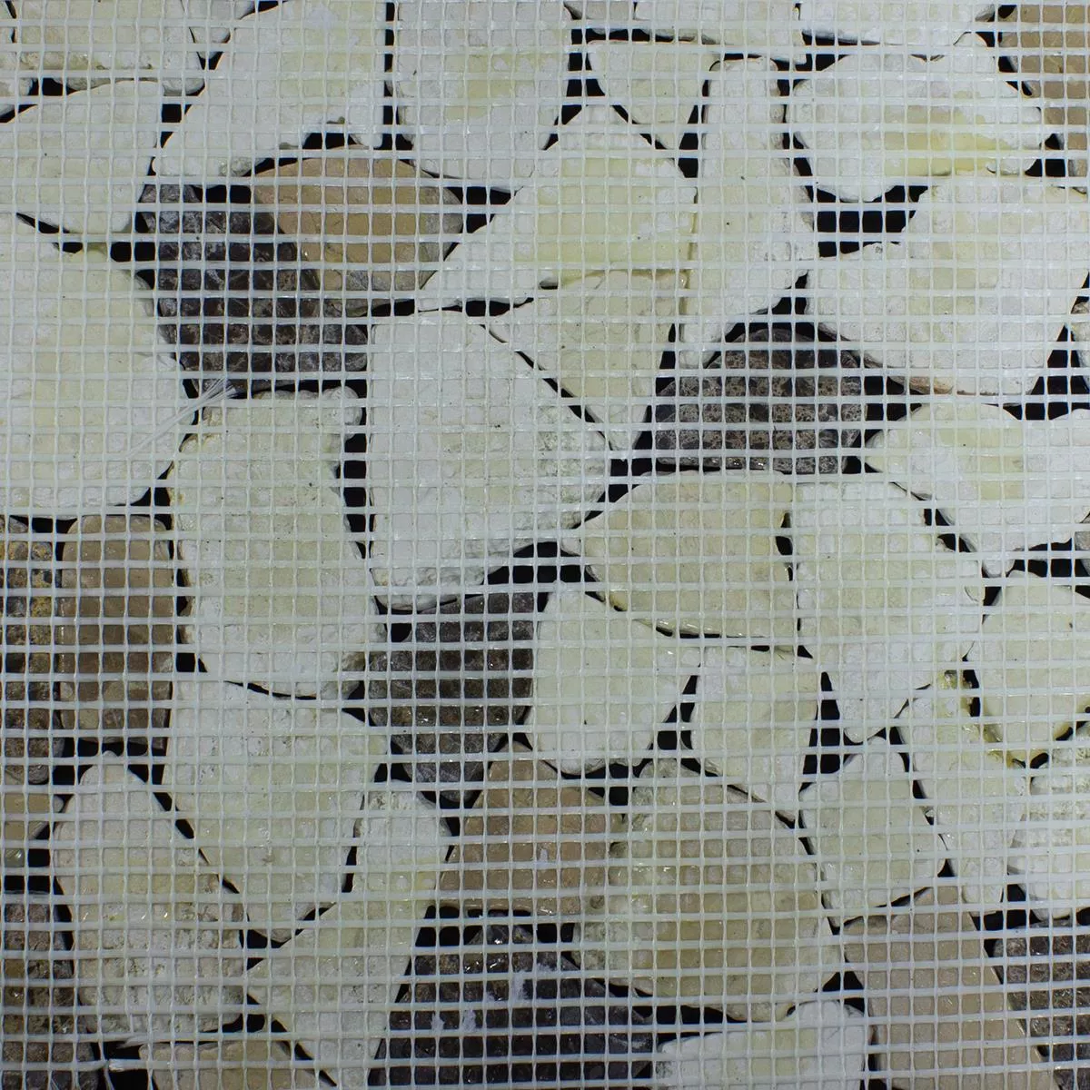 Marmor Brott Mosaik Dolcevista Brun Vit