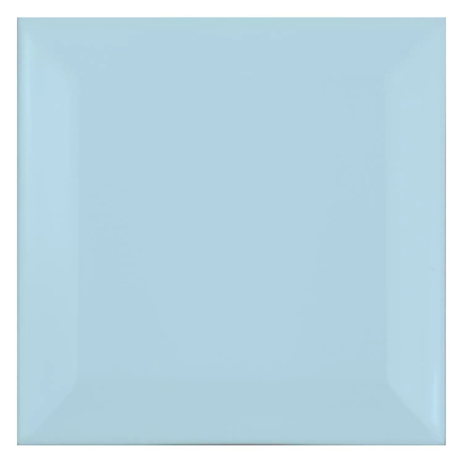 Metro kakel Blå Matt 10x10 cm Med Fasett Catarina Piscina