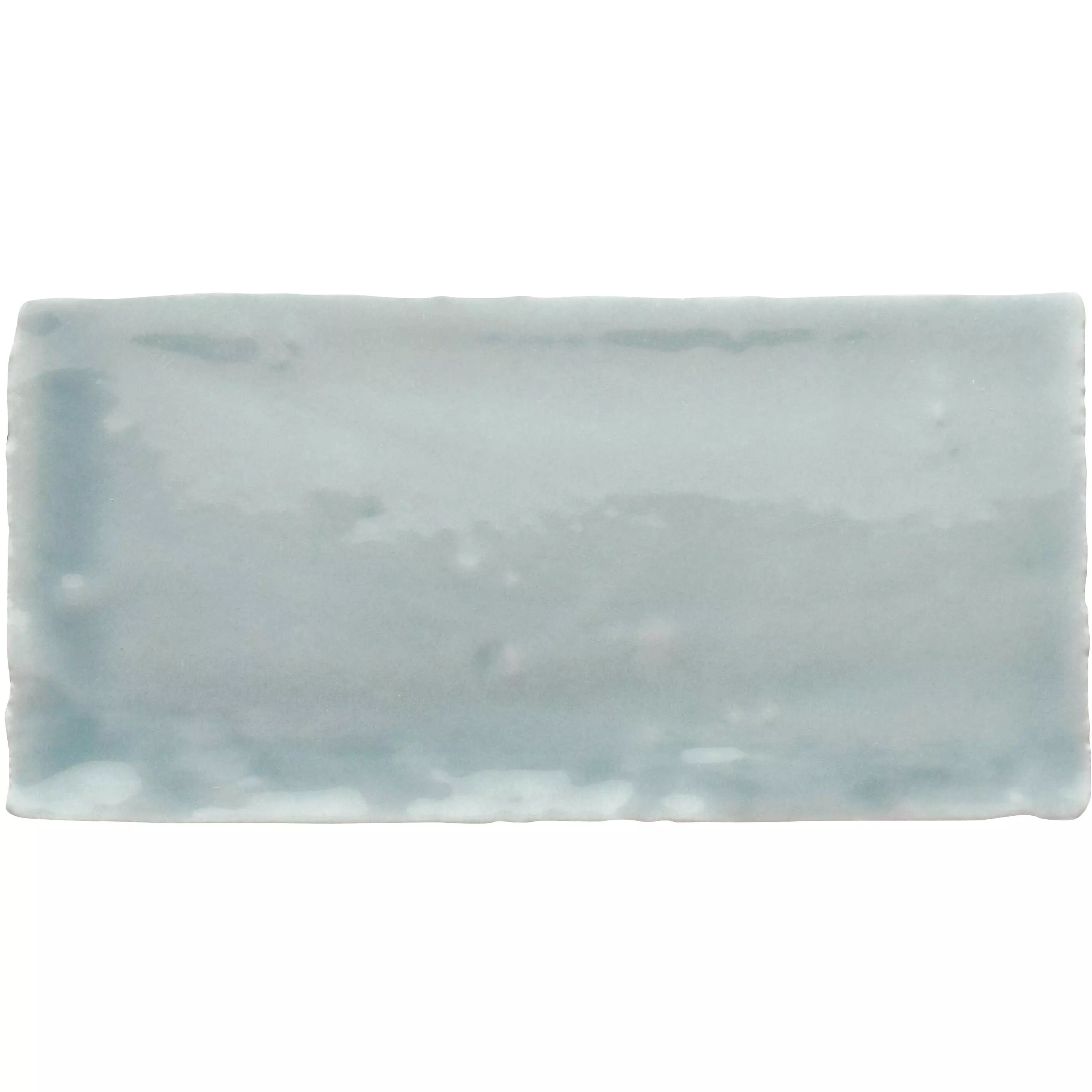 Kakel Algier Handgjort 7,5x15cm Himmelsblå