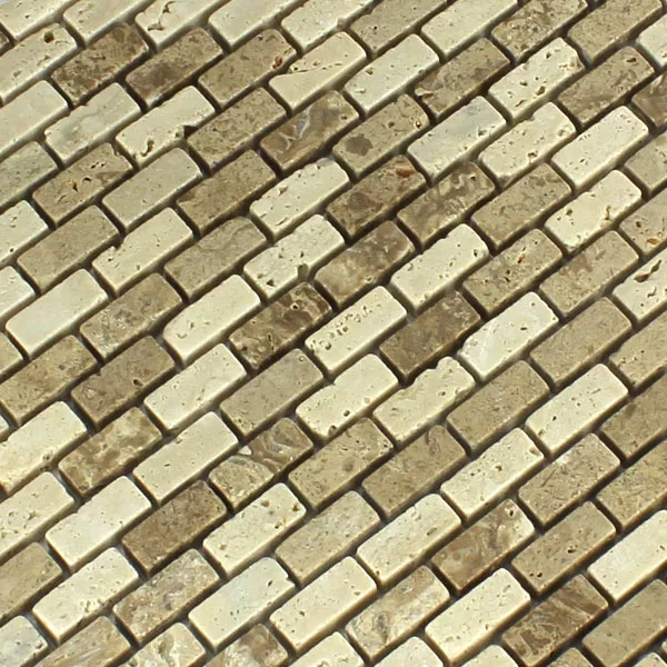 Mosaik Travertino Gironde Noce