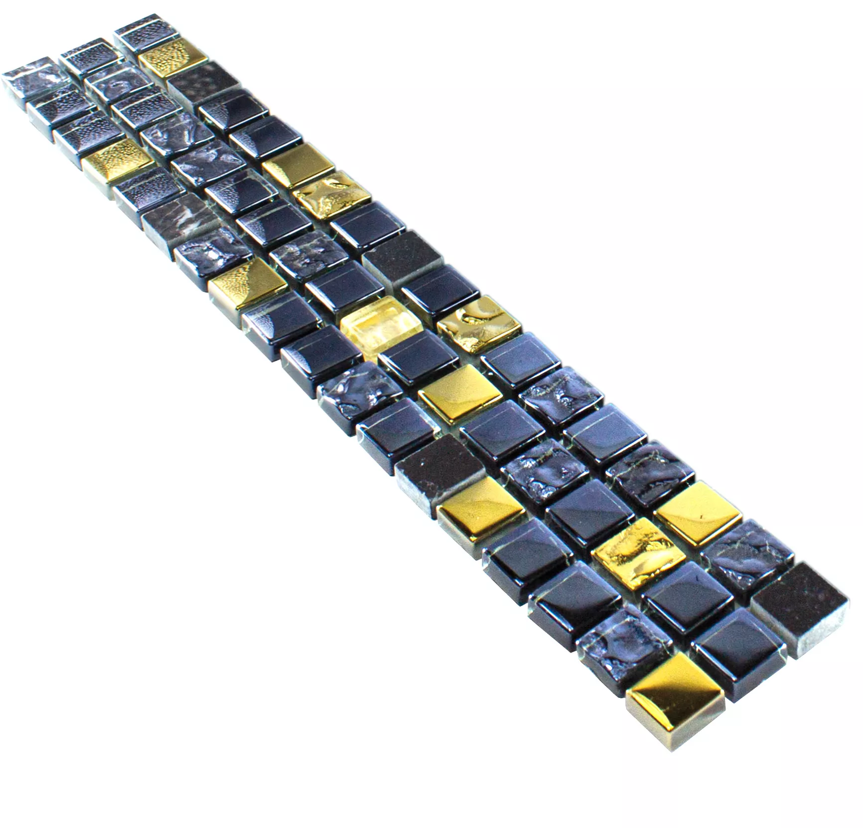 Glas Natursten Bård Marco Svart Guld