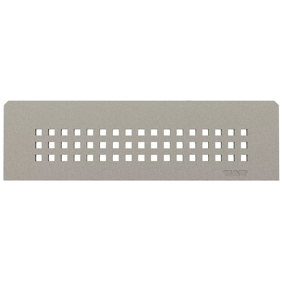 Nischvägghylla Schlüter rektangulär 30x8,7cm Kvadratisk Grå