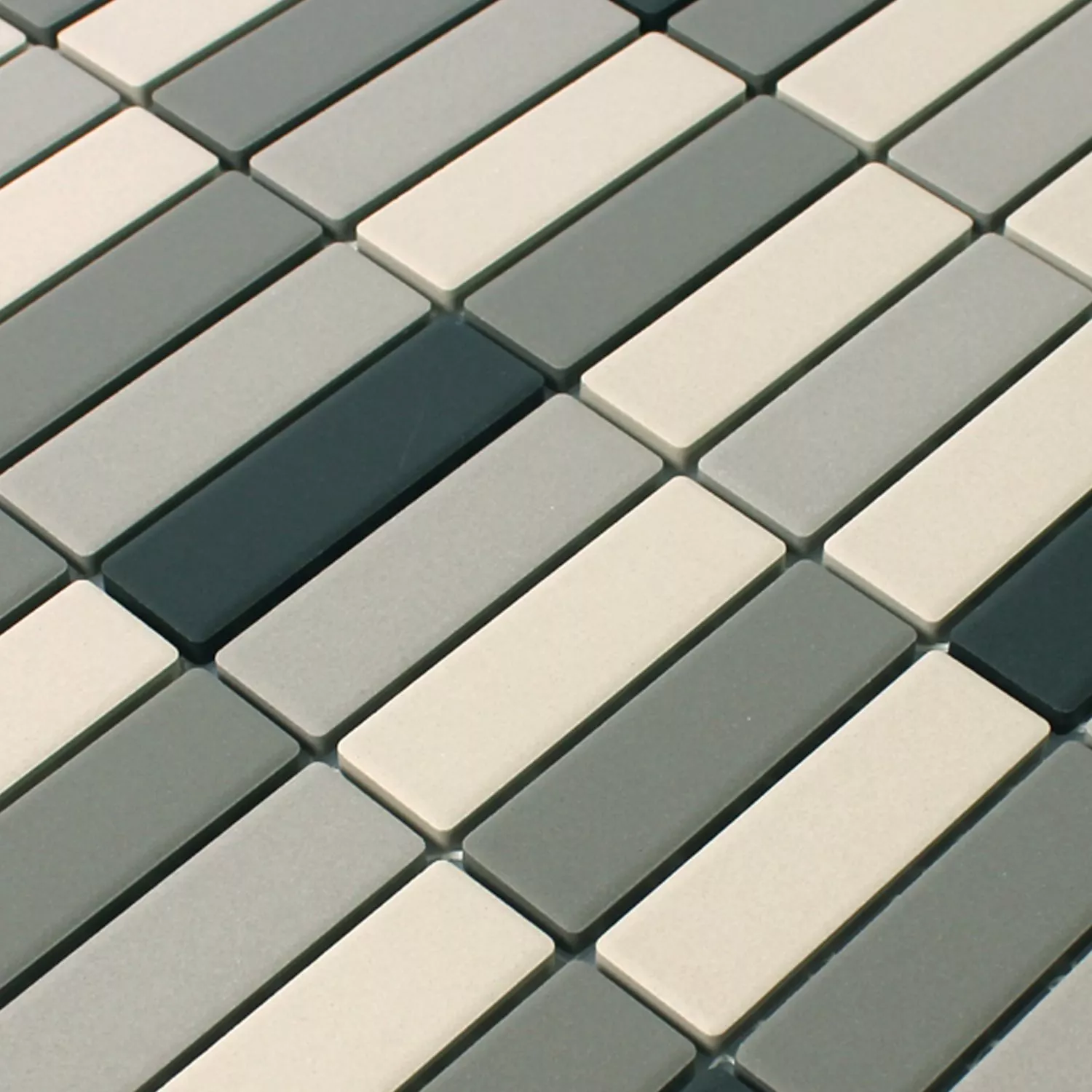 Mosaik Keramik Multimix Blå Grå Mix