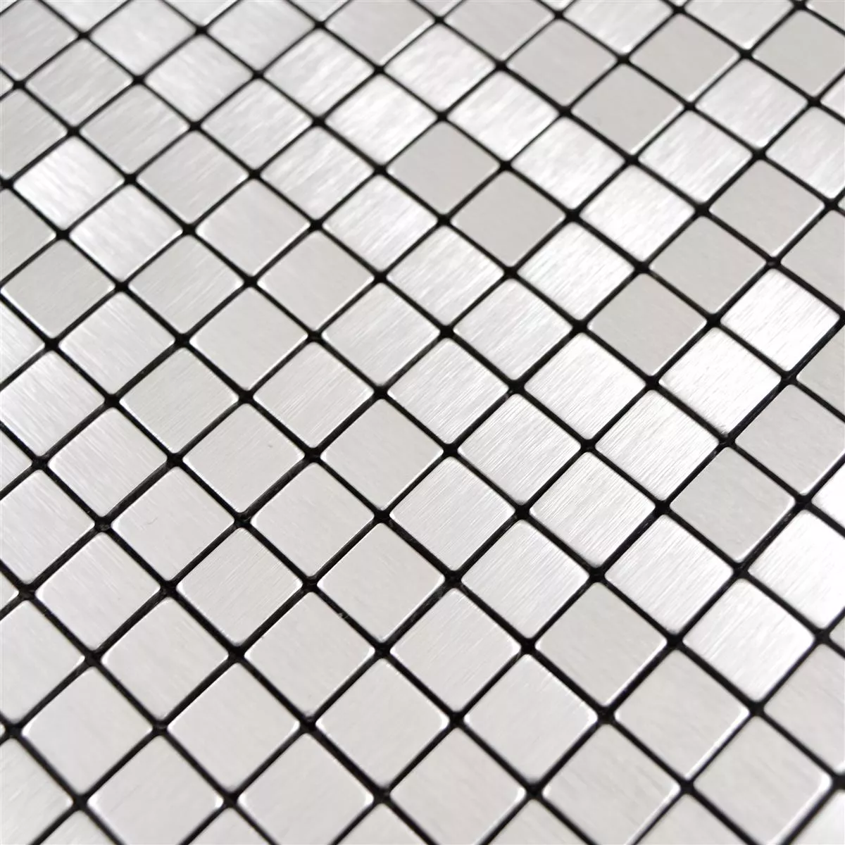 Metall Mosaik Wygon Självhäftande Silver 10mm