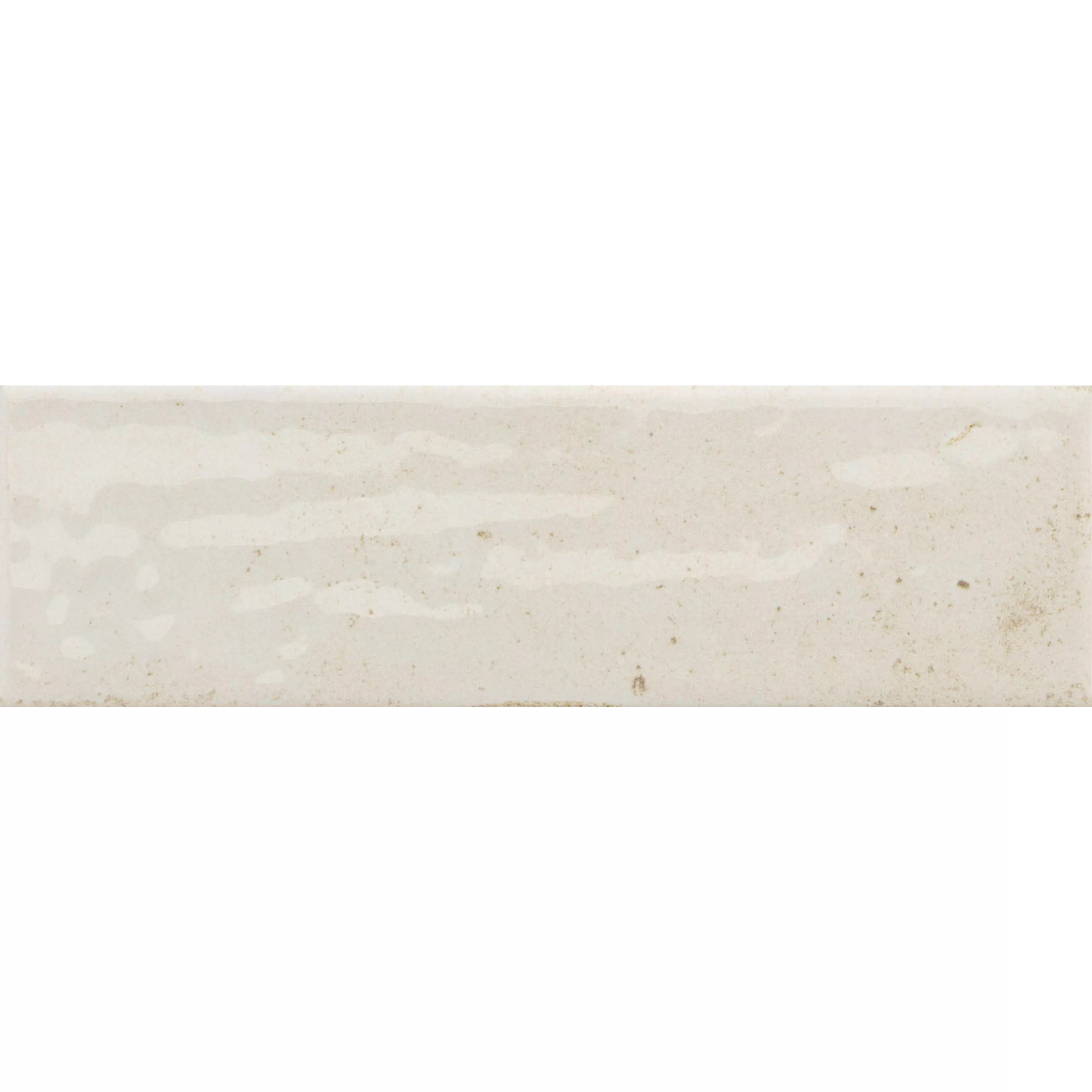 Kakel Arosa Glänsande Korrugerad Vit 6x25cm