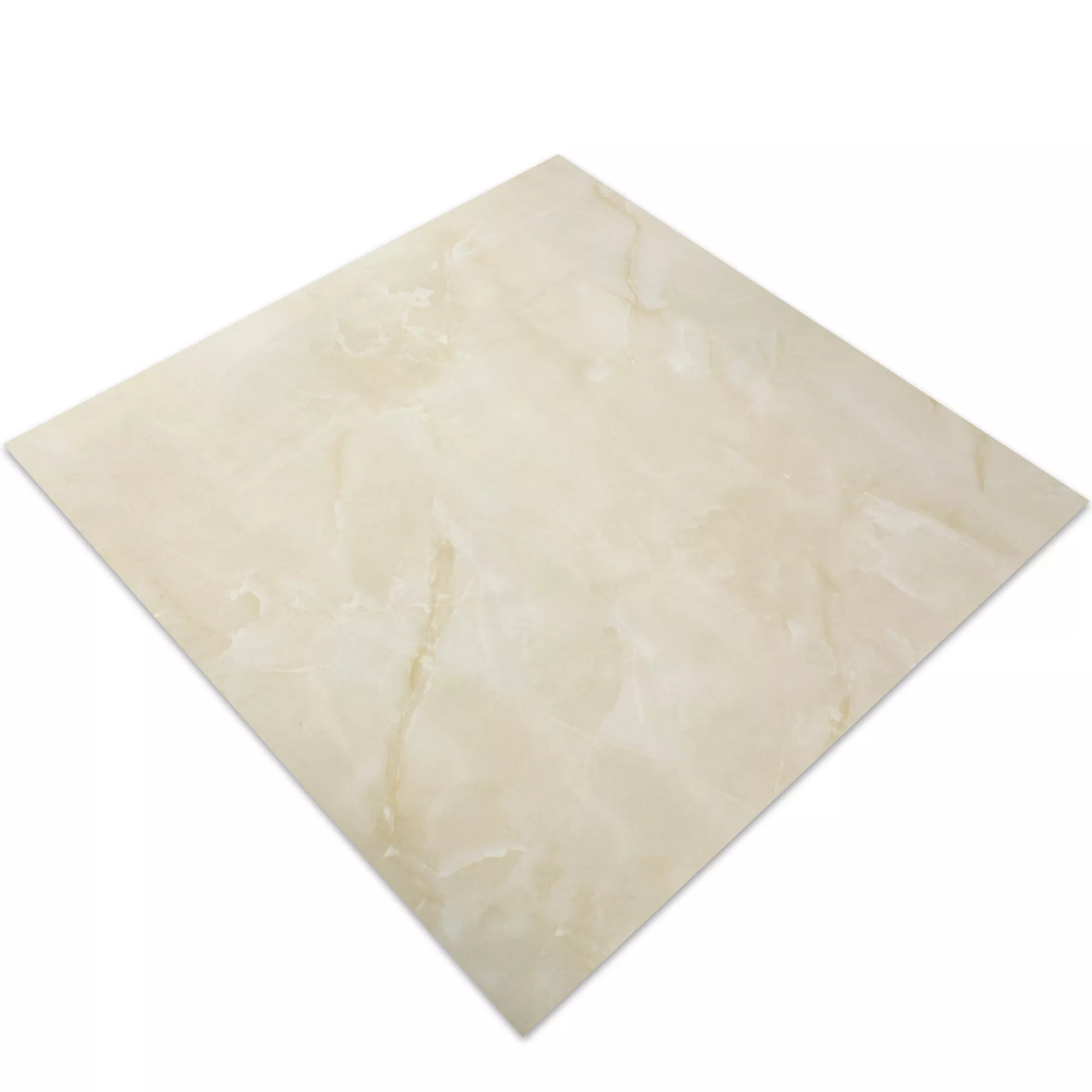 Prov Klinker Jupiter Marmoroptik Ivory Polerad 80x80cm