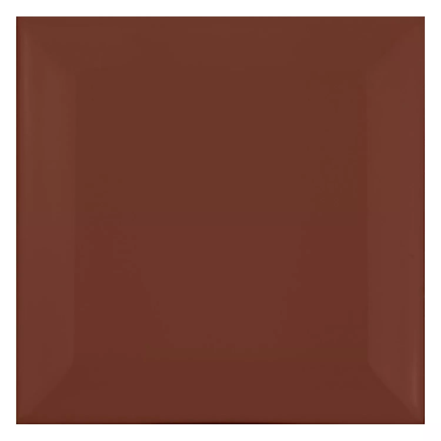 Metro kakel Brun Matt 10x10 cm Med Fasett Catarina Marron