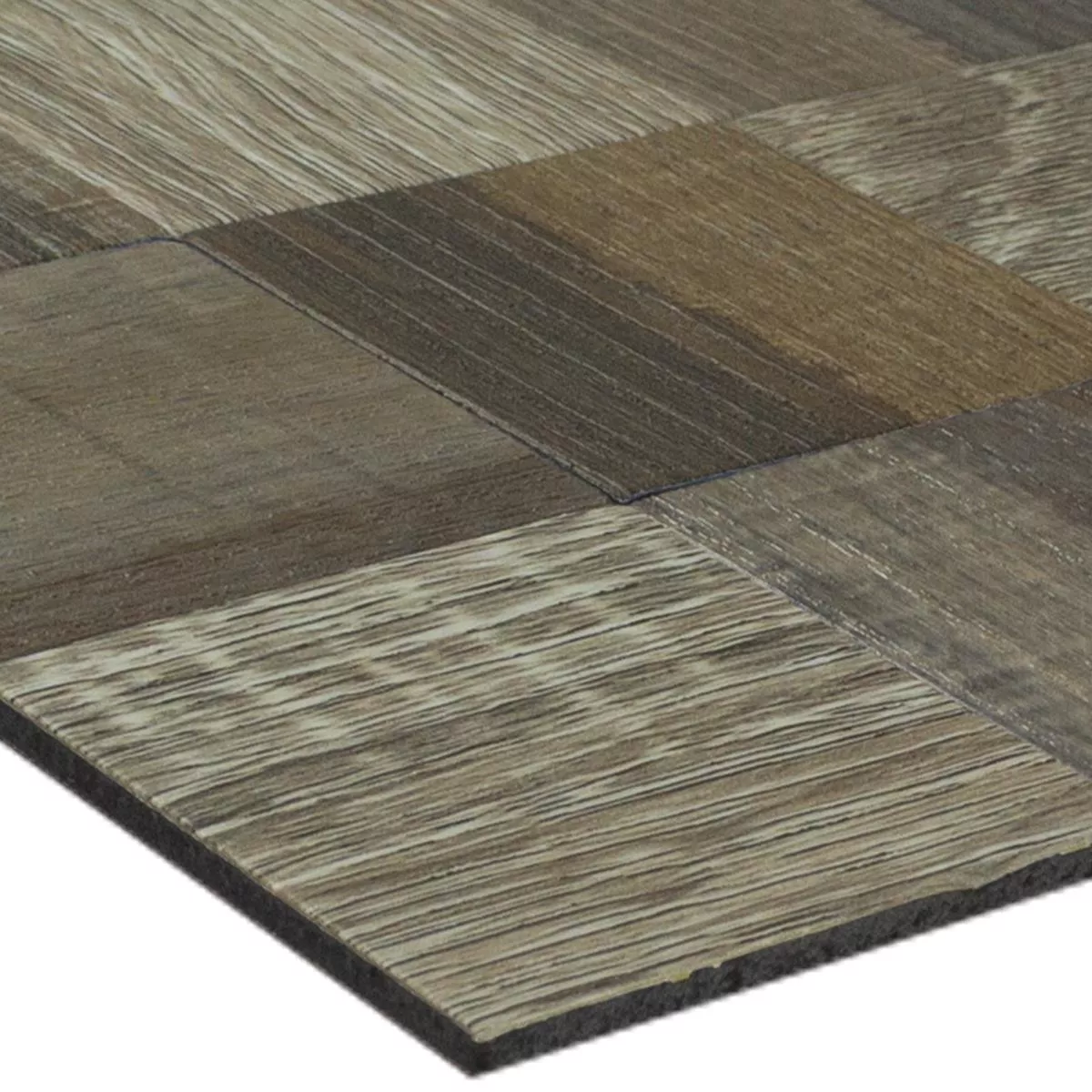 Metall Mosaik Självhäftande Träimitation Skypia Brun Beige