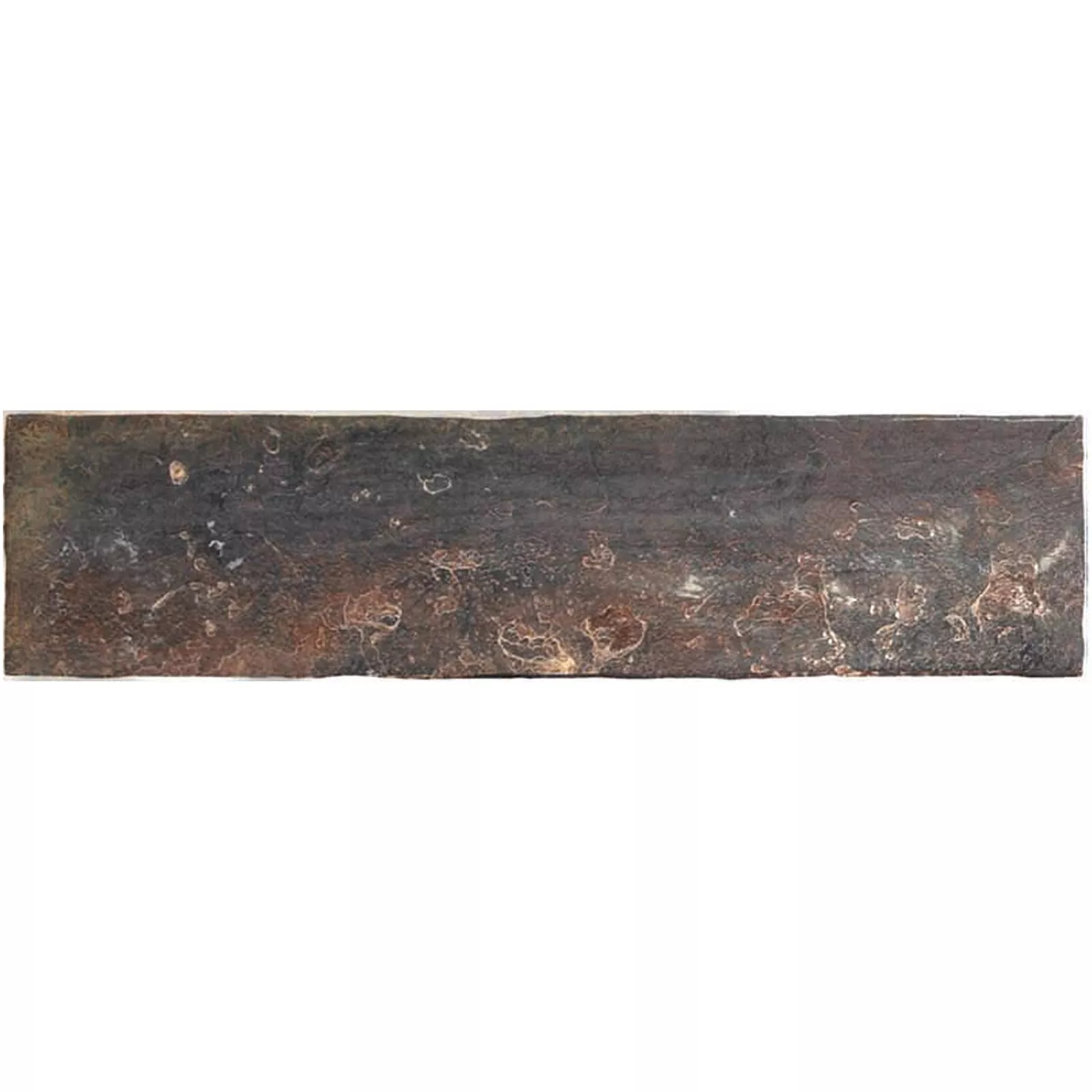 Kakel Wilhelmsburg Korrugerad 7,5x30cm Koppar