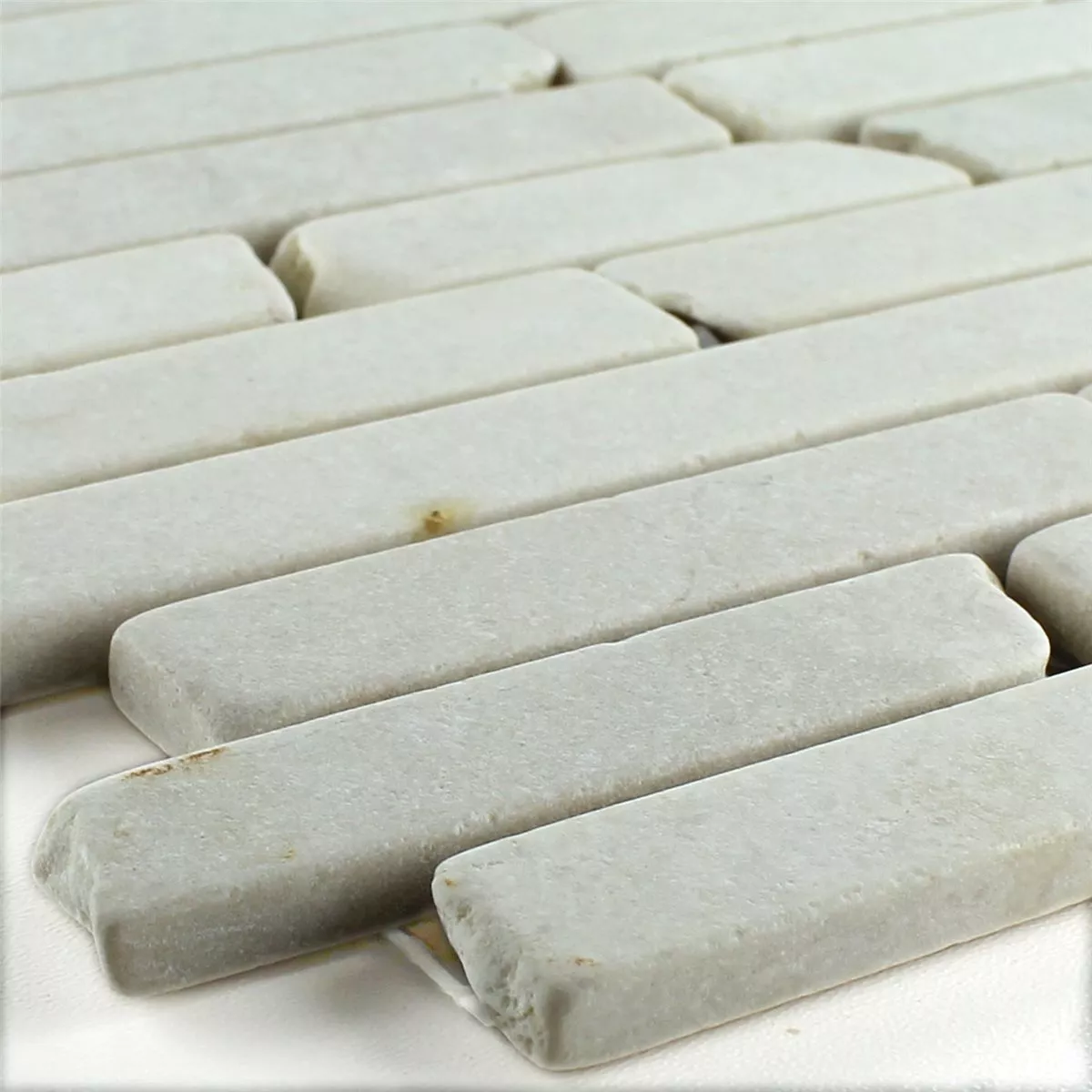 Prov Mosaik Marmor Botticino Brick