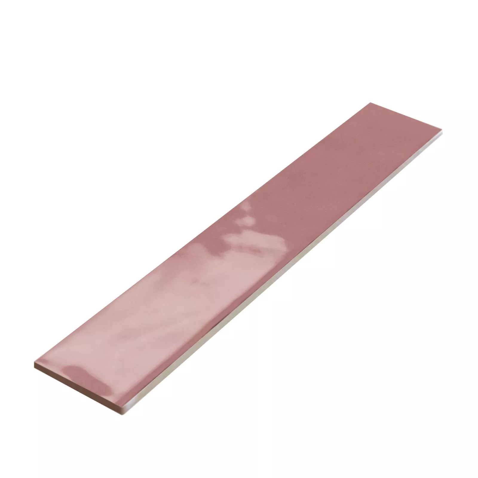 Prov Kakel Montreal Korrugerad Rosa 5x25cm