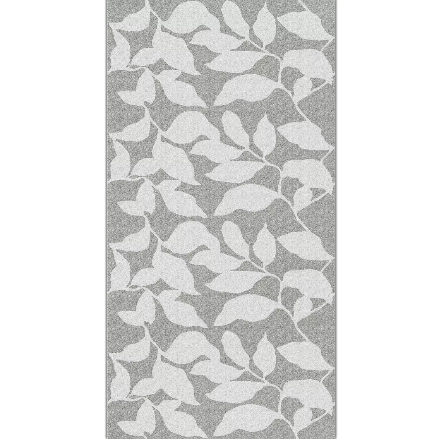 Kakel Vulcano Floral Dekor Rektifierad Grå 60x120cm