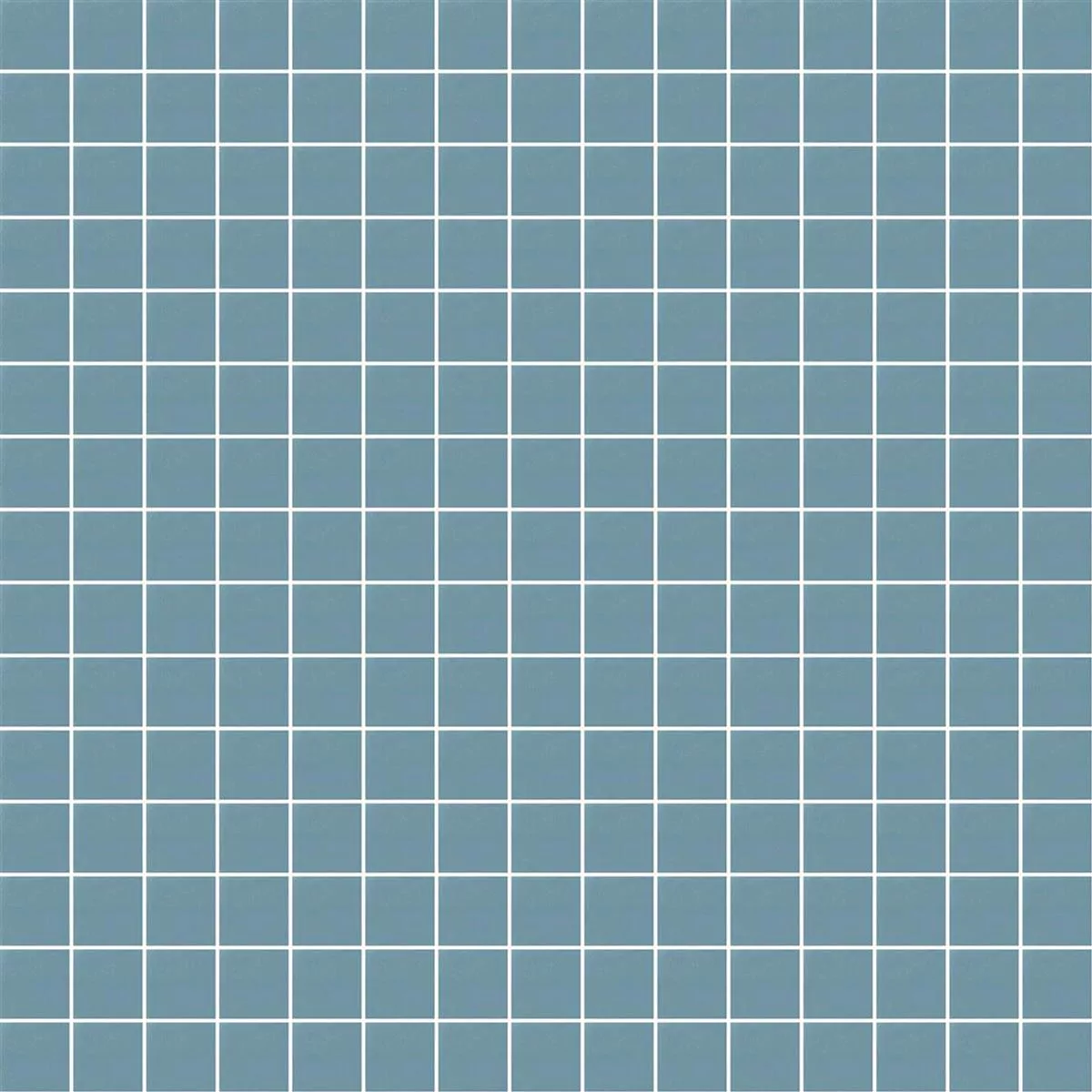 Glasmosaik Kakel Trend-Vi Vitreo 143 Turkos 20x20mm 