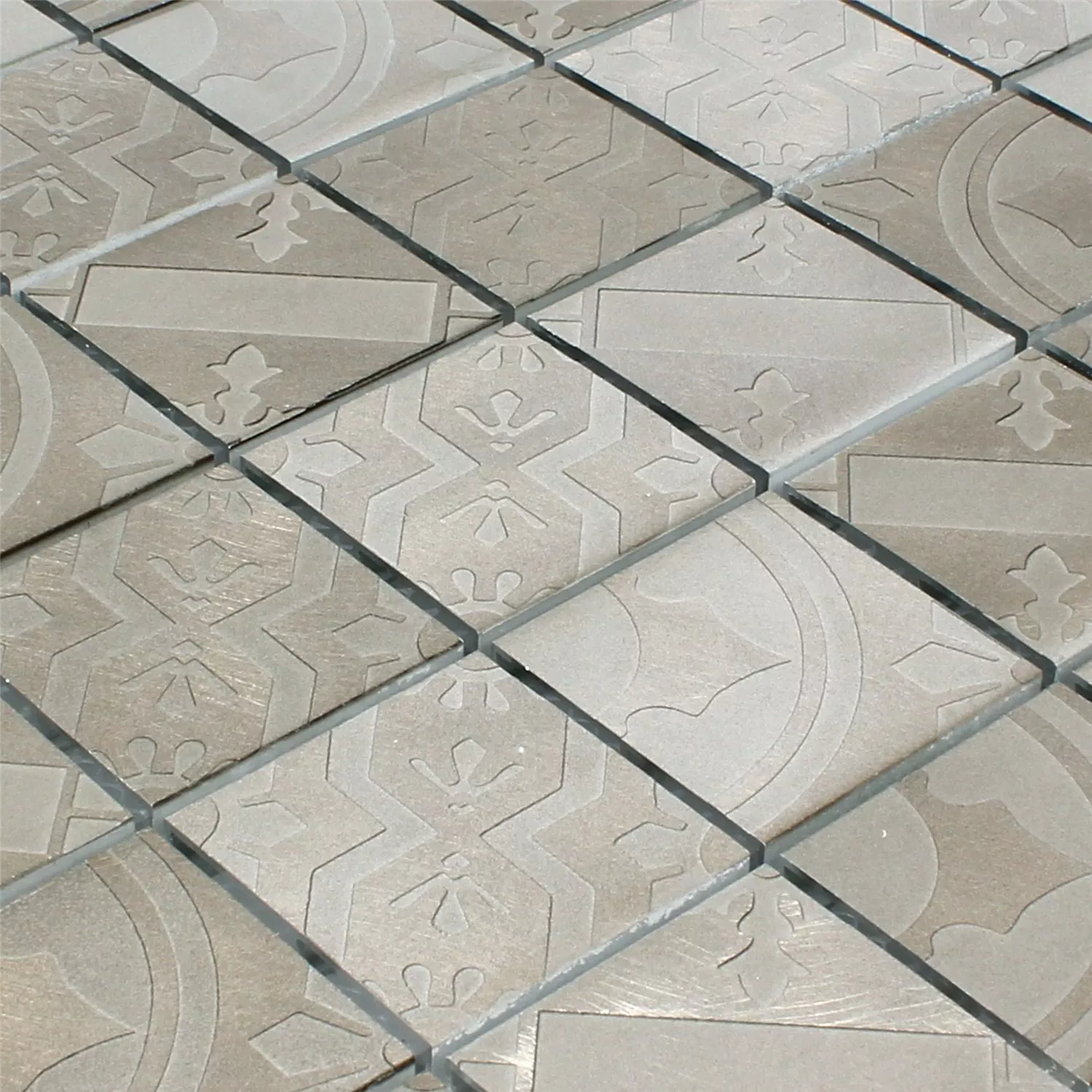 Mosaik Aluminium Callao Brun