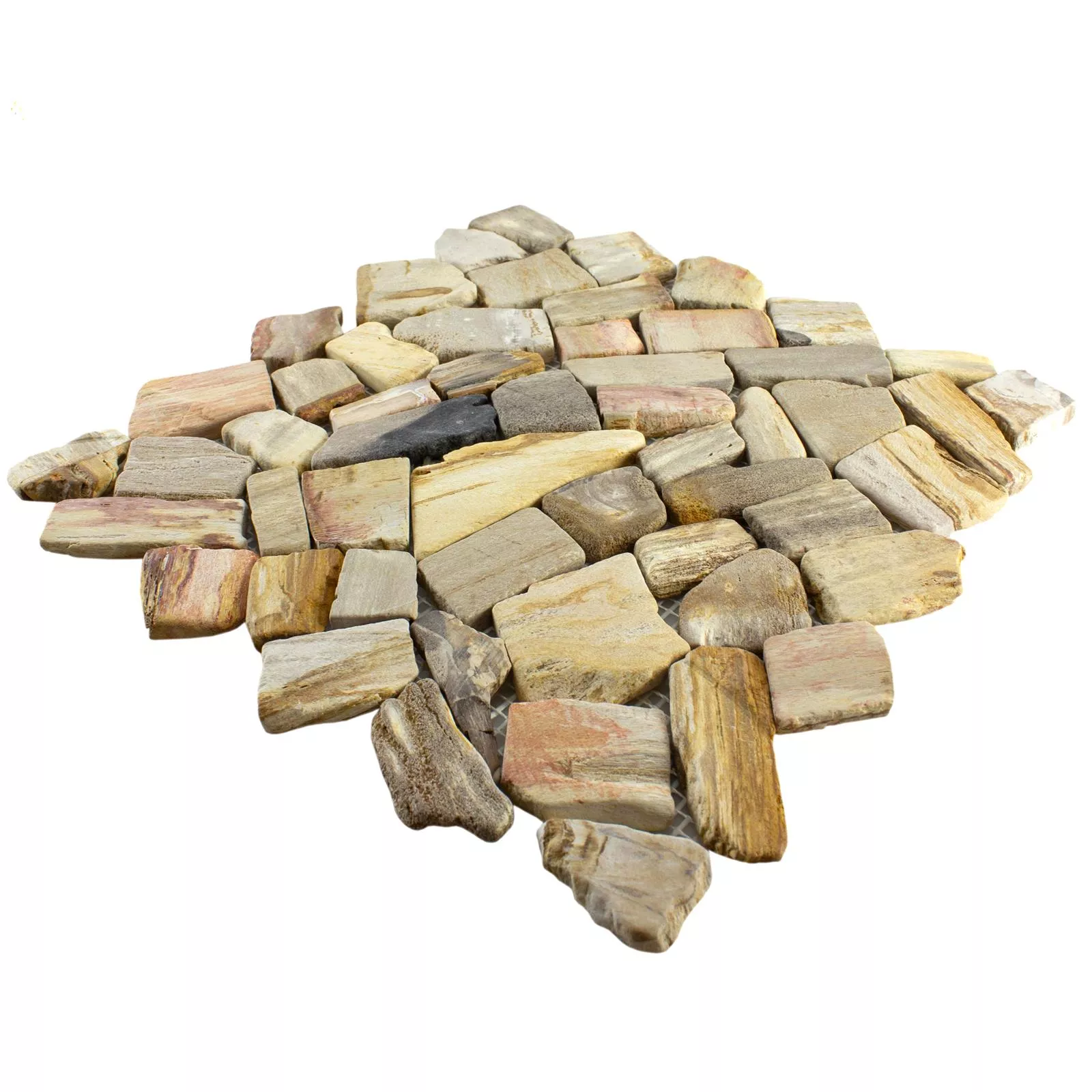 Marmor Brott Mosaik Erdenet Brun Beige