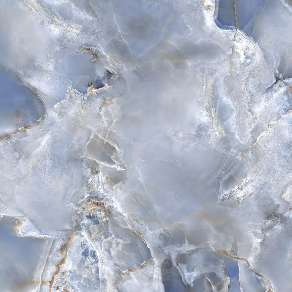 New York Blå Polerad 60x60 cm