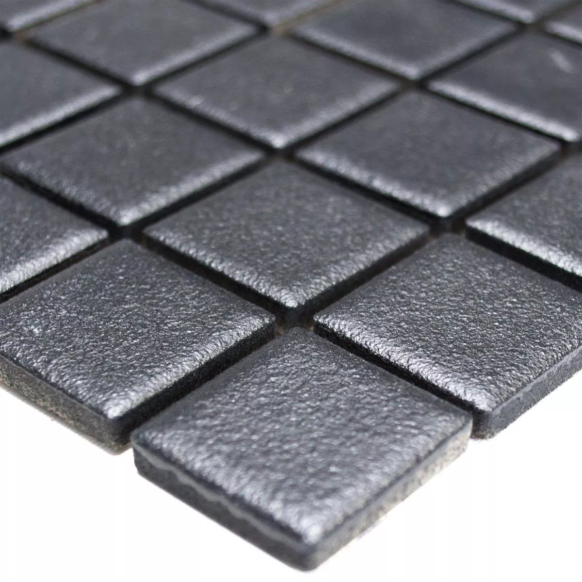 Keramik Mosaik Pilamaya Svart Halkfri R10 Q25