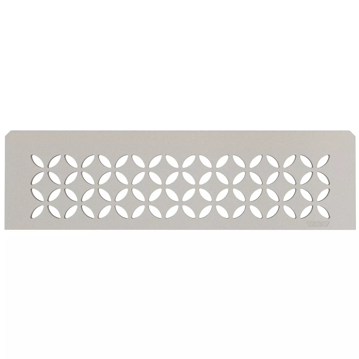 Nischvägghylla Schlüter rektangulär 30x8,7cm blommig beige
