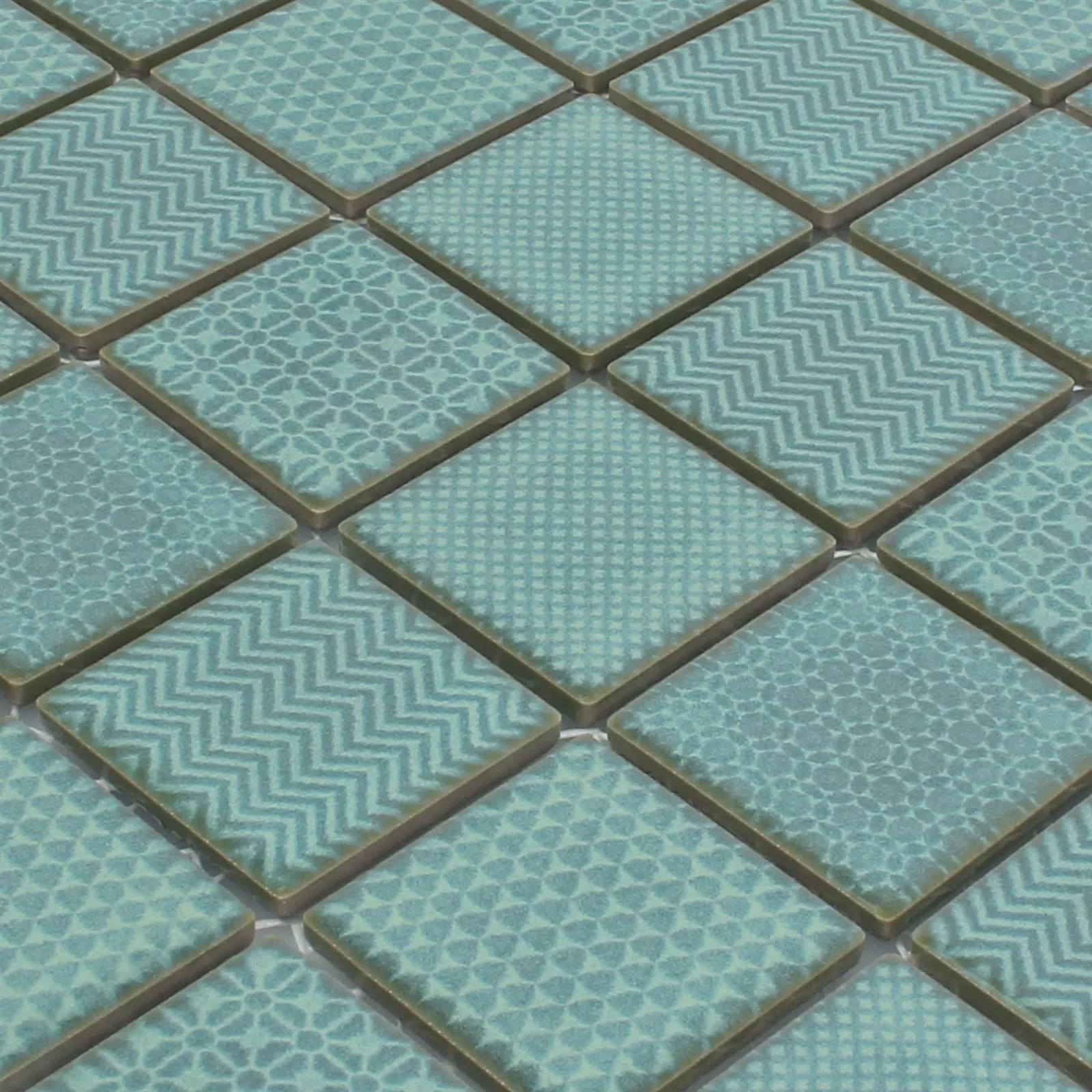Mosaik Keramik Sapporo Grön