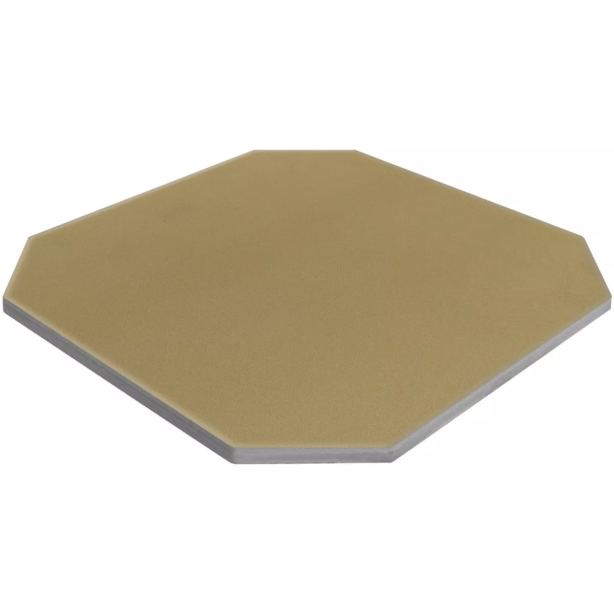 Prov Stengods Plattor Genexia Uni Beige Oktogon 20x20cm