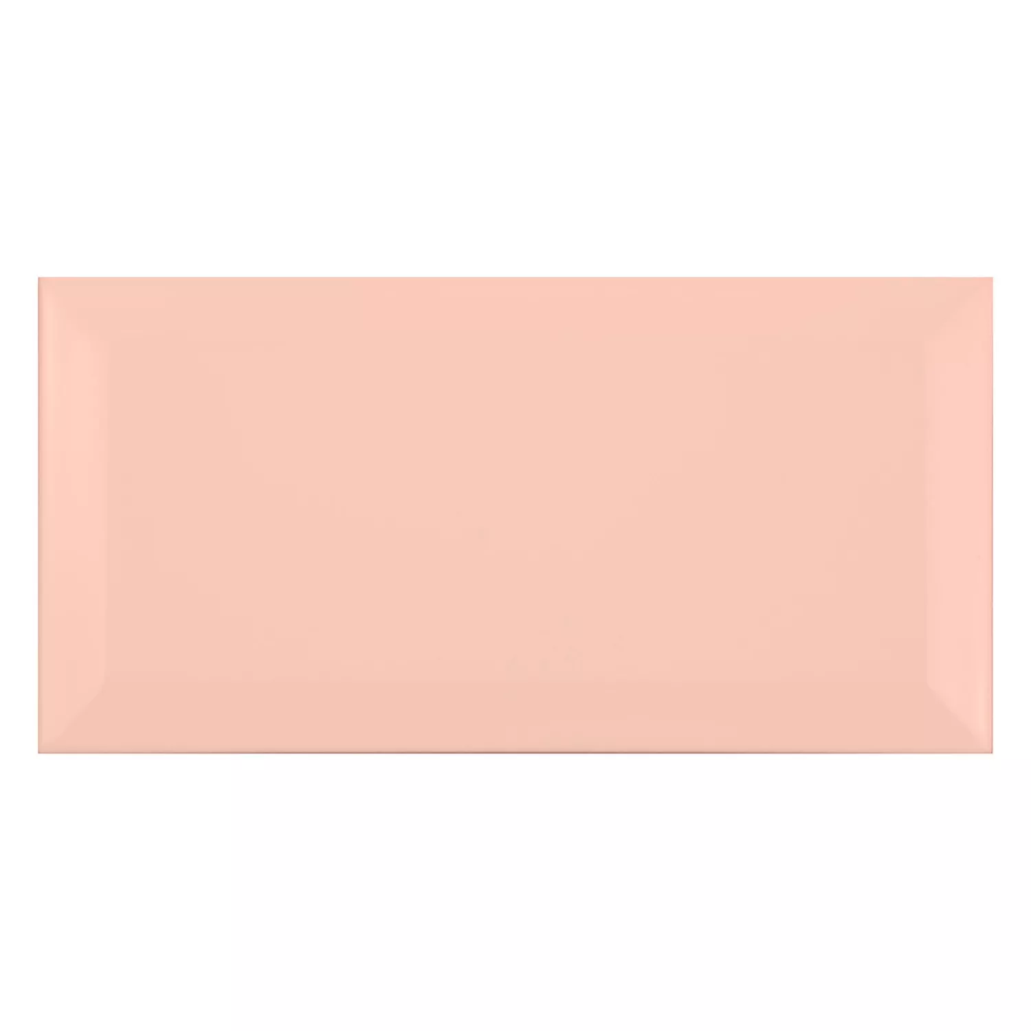 Metro kakel Apelsin Matt 10x20 cm Med Fasett Jasper Salmon