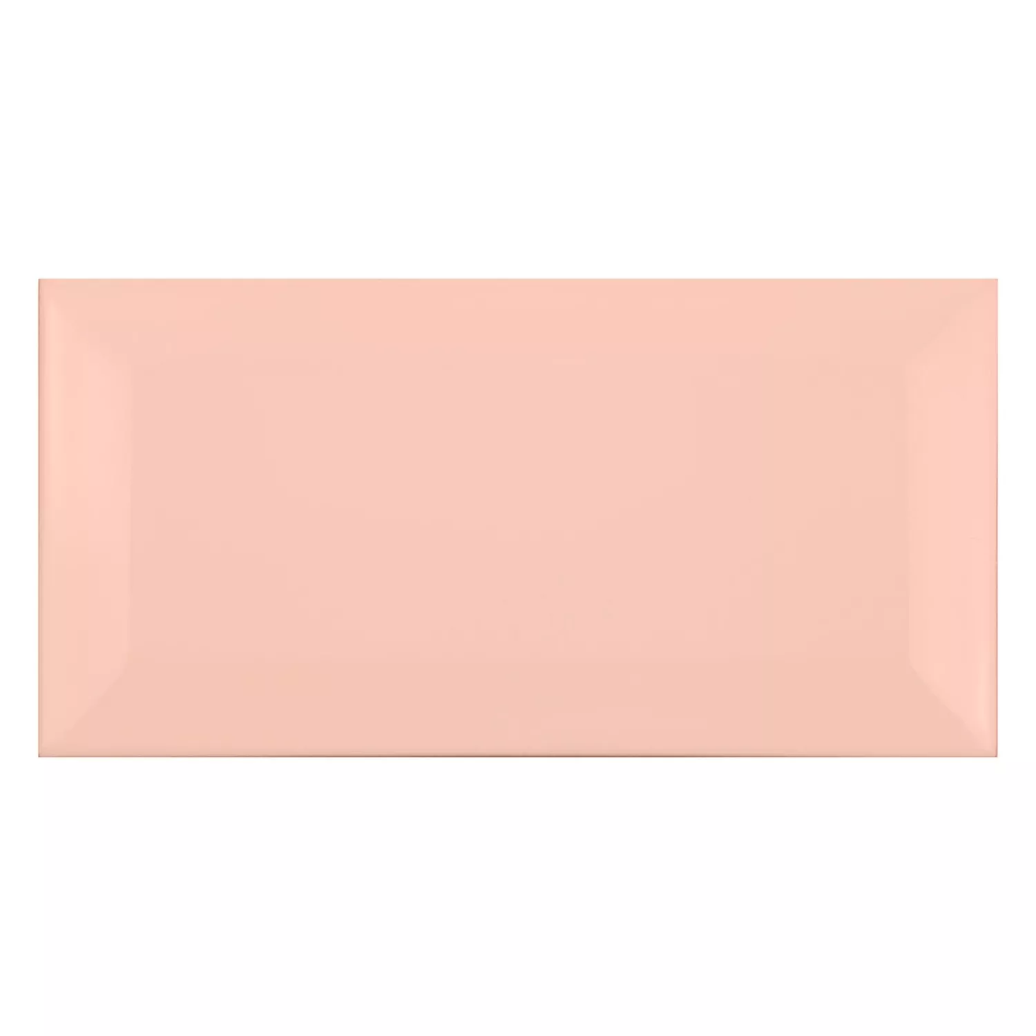 Metro kakel Apelsin Matt 7,5x15 cm Med Fasett Pitcox Salmon