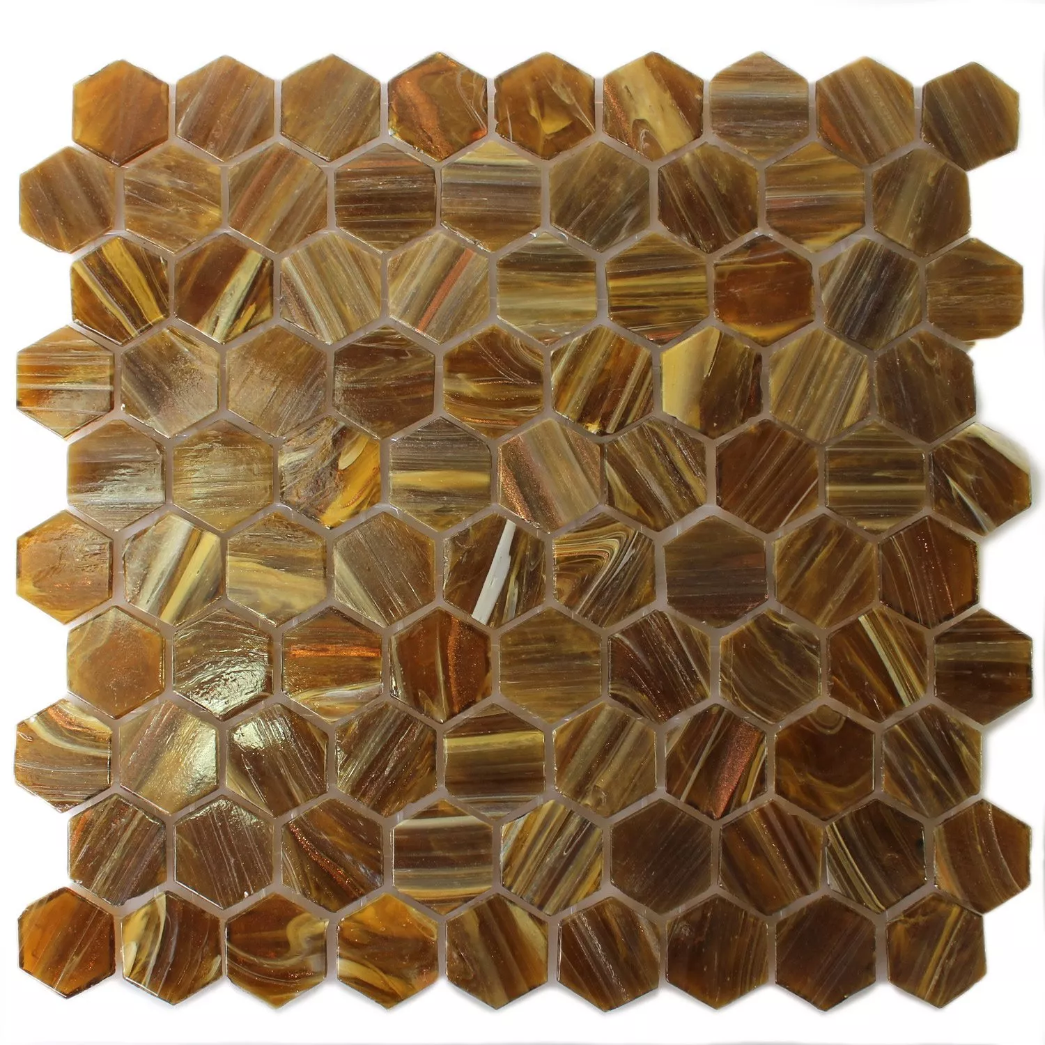 Trend-Vi Mosaik Glas Hexagon 282