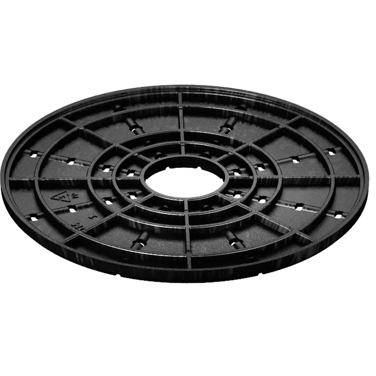 Piedestalförlängning för aluminiumskena svart 20 st Piedestalförlängning för aluminiumskena svart 20 st