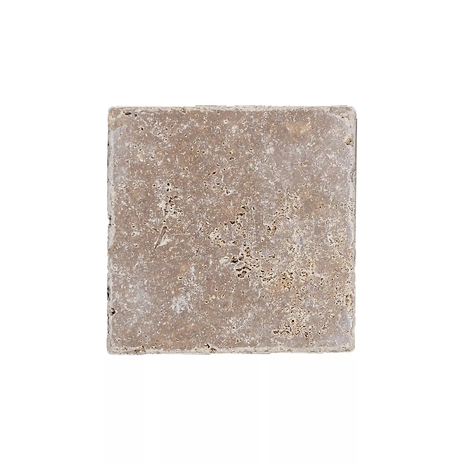 Natursten Kakel Travertin Patara Noce 10x10cm Natursten Kakel Travertin Patara Noce 10x10cm