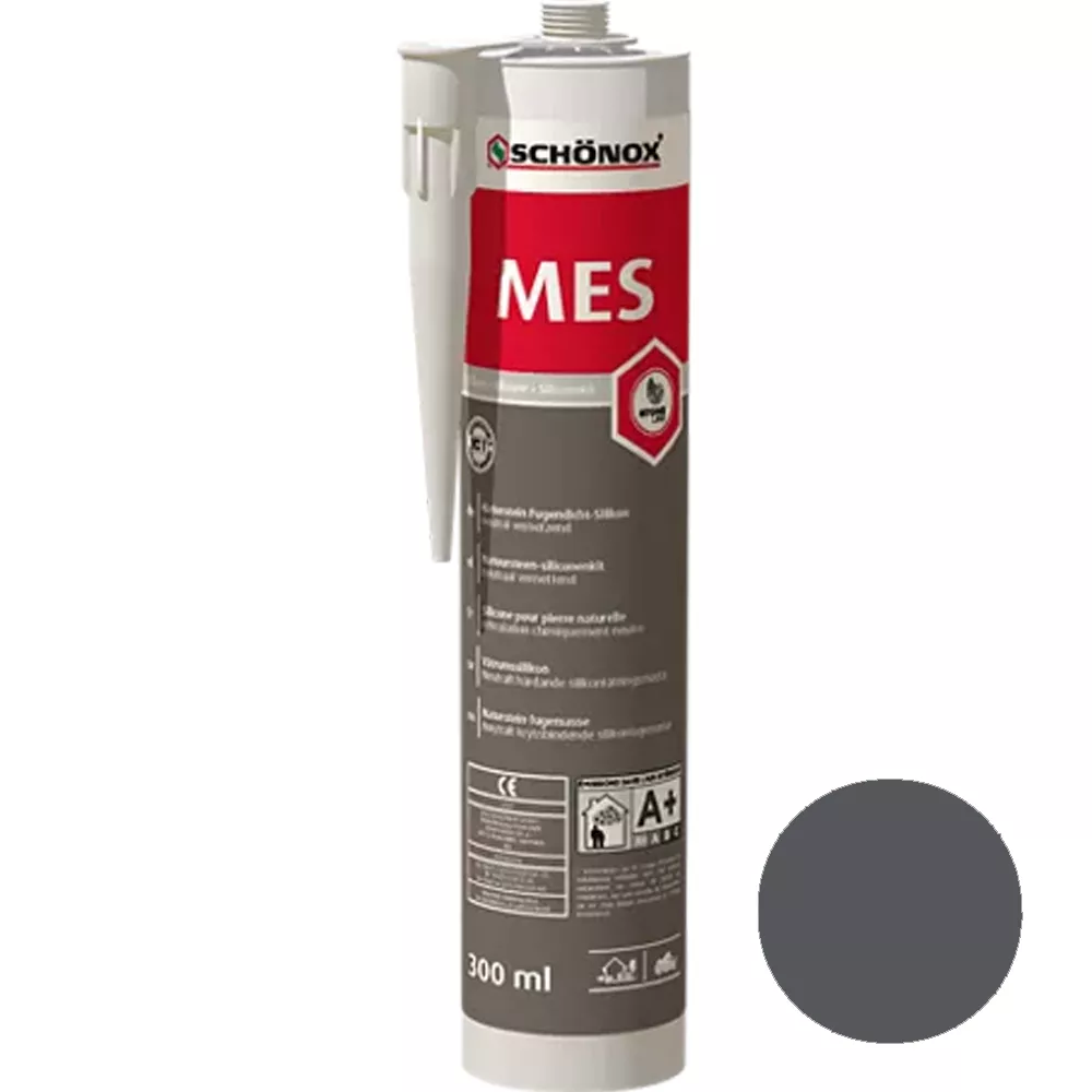 Schönox MES Marmorfogmassa Silikon Grafit 300ml