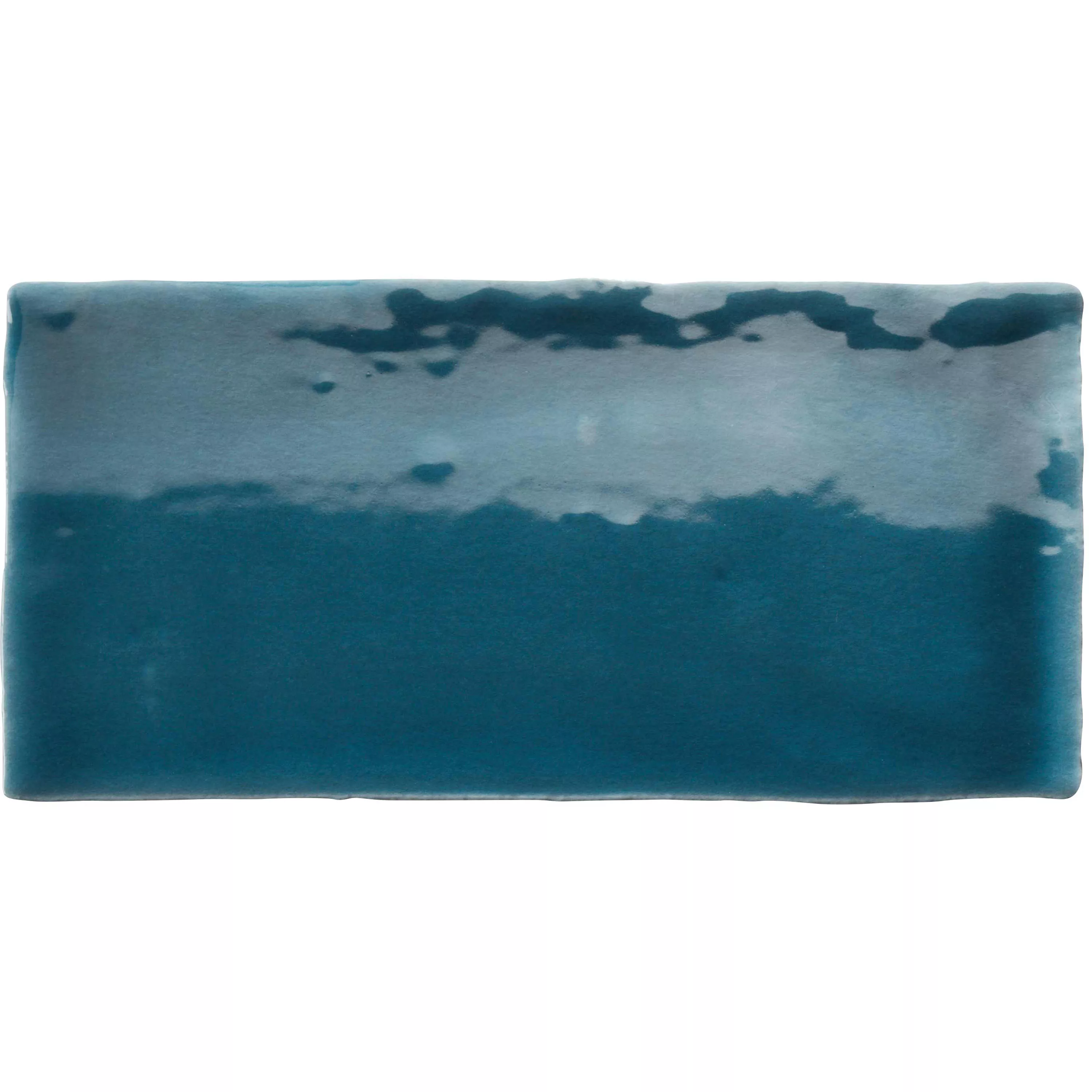 Kakel Algier Handgjort 7,5x15cm Mörkblå